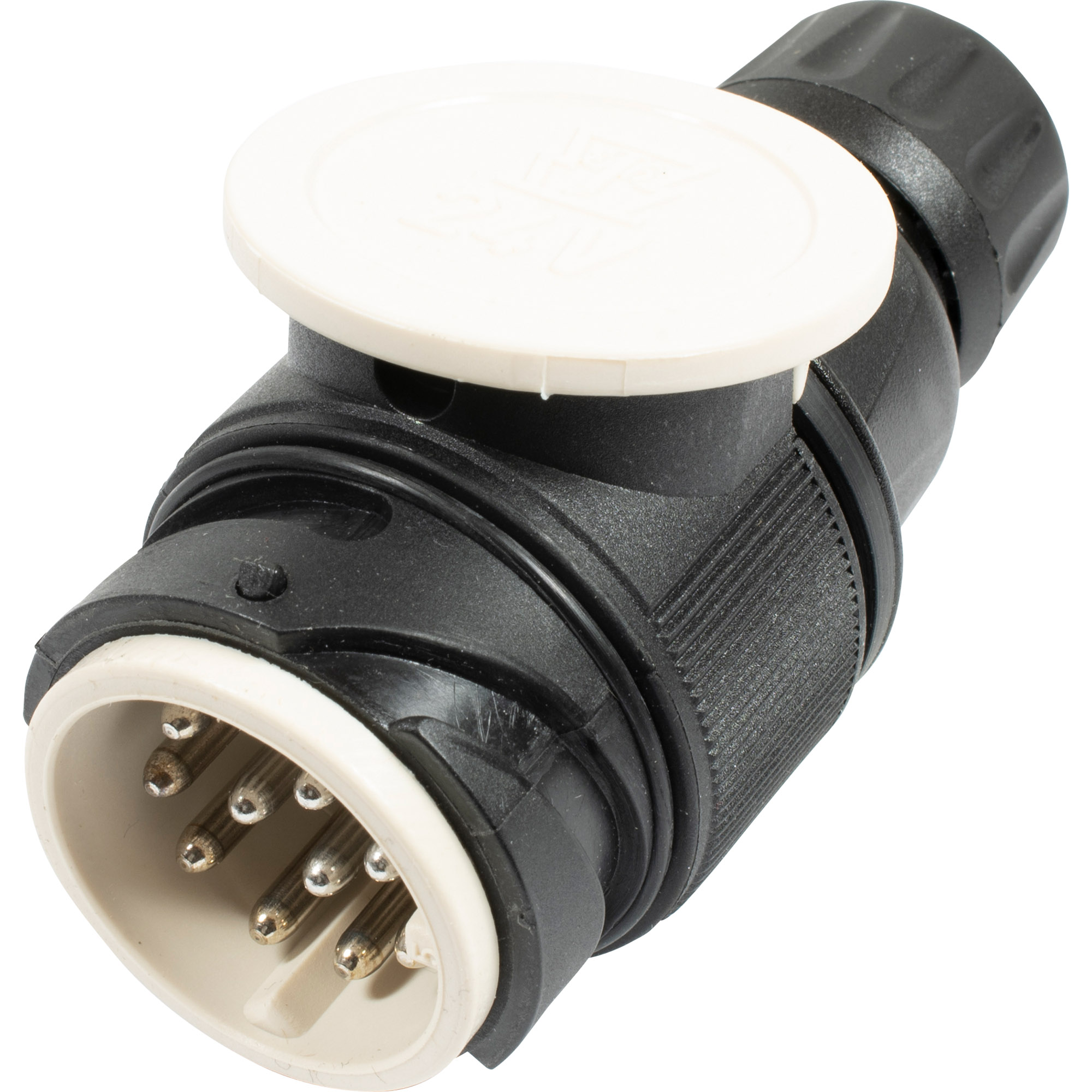 Stecker 13-polig, 24V, Kunststoff, drehbar
