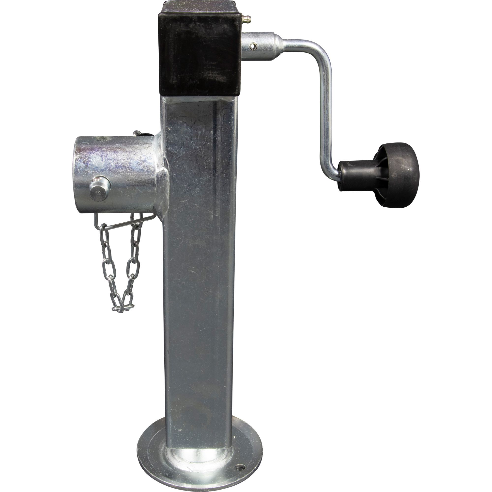 Kurbelstütze klappbar, 1300 kg, 535 mm, mit Kurbel