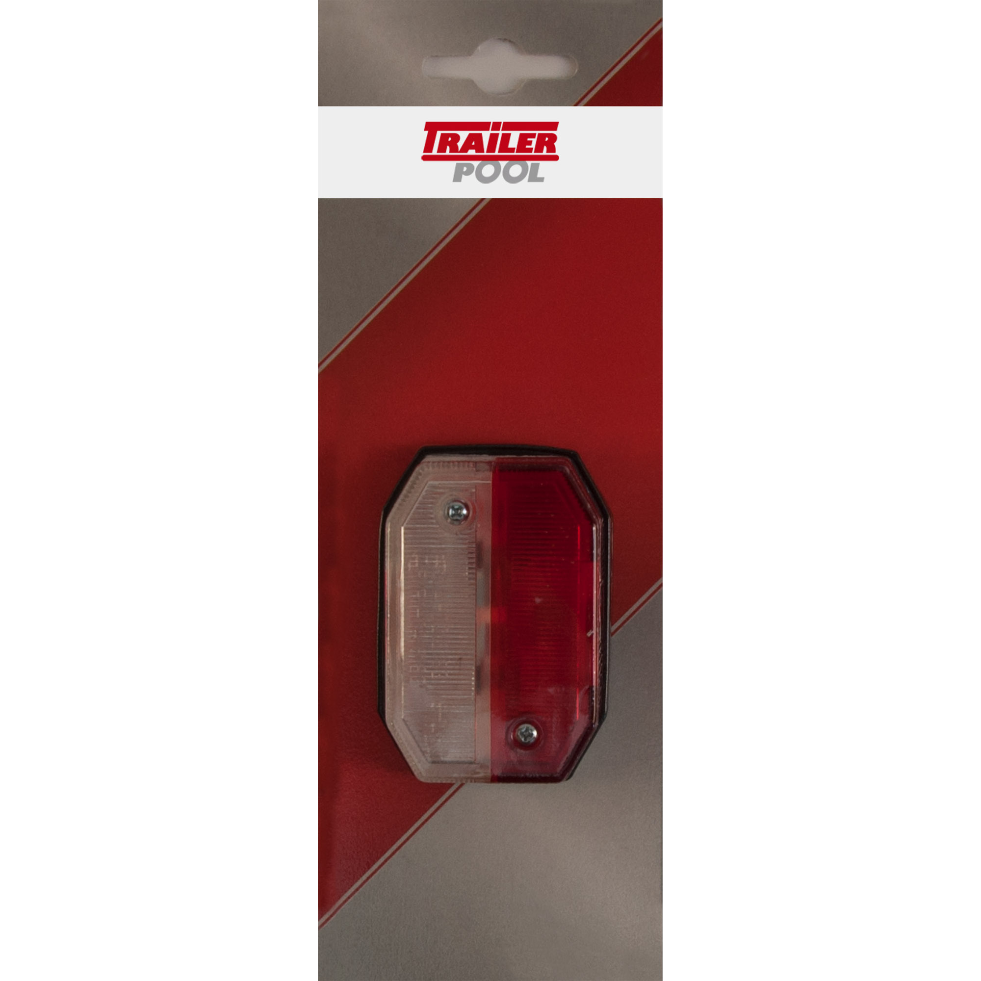 Begrenzungsleuchte Aspöck Flexipoint I, rot/weiß