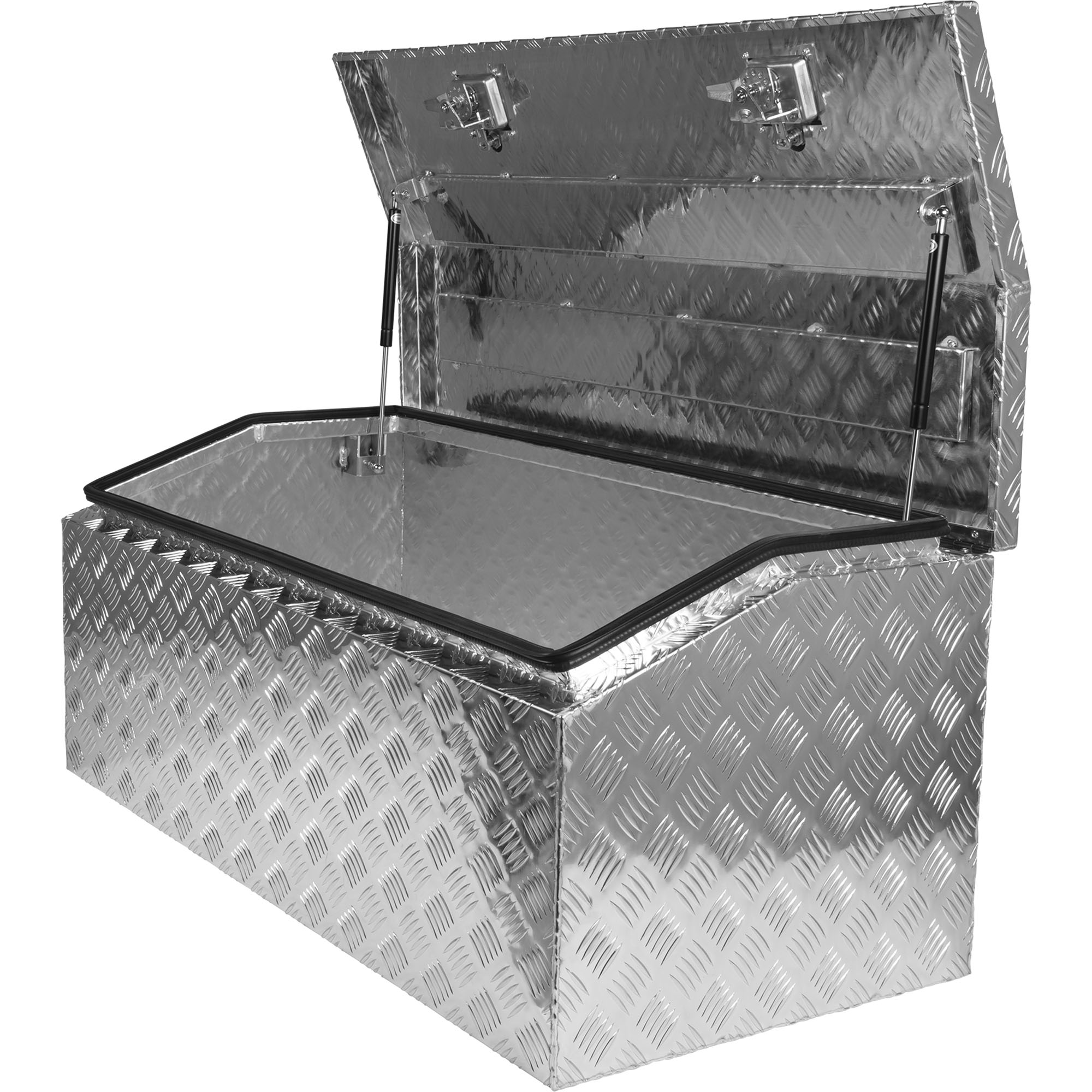 Staubox, Aluminium, B1200 x T550 x H500/400 mm