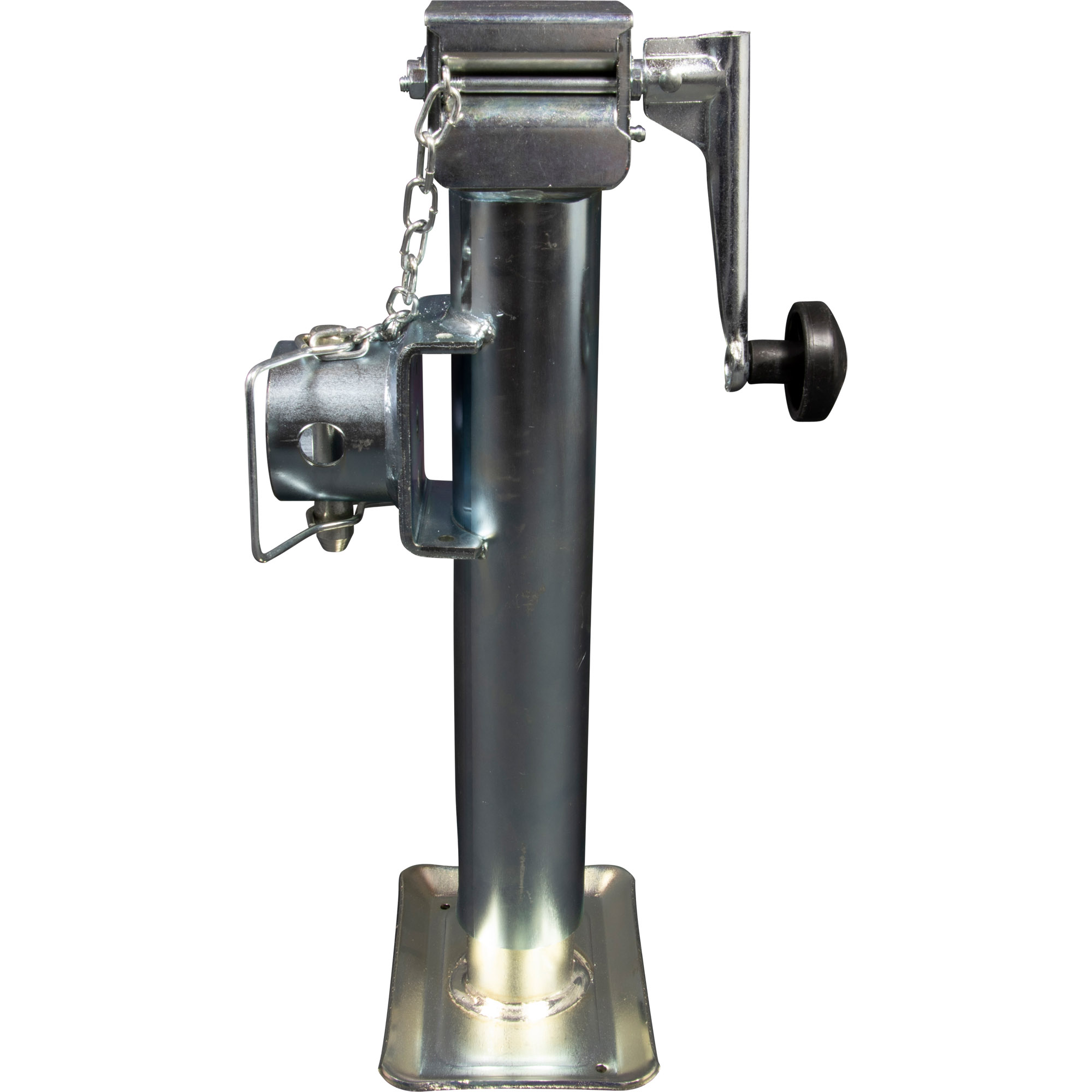Kurbelstütze klappbar, 1300 kg, 430 mm, mit Kurbel