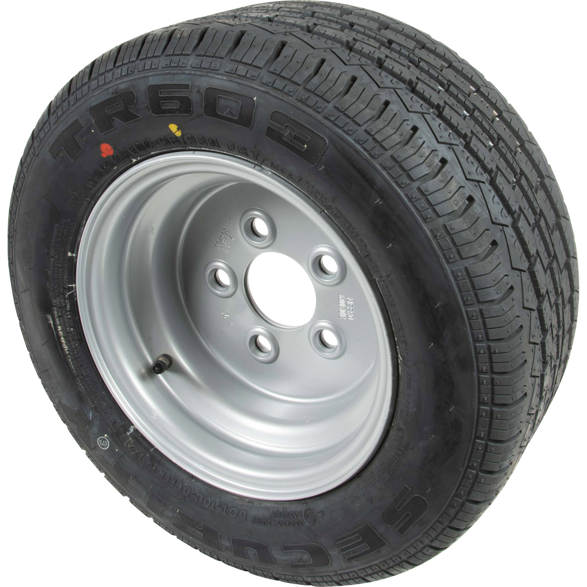 Rad 195/55R10C, Felge 6.00I x 10H2, ET-4, 5x112
