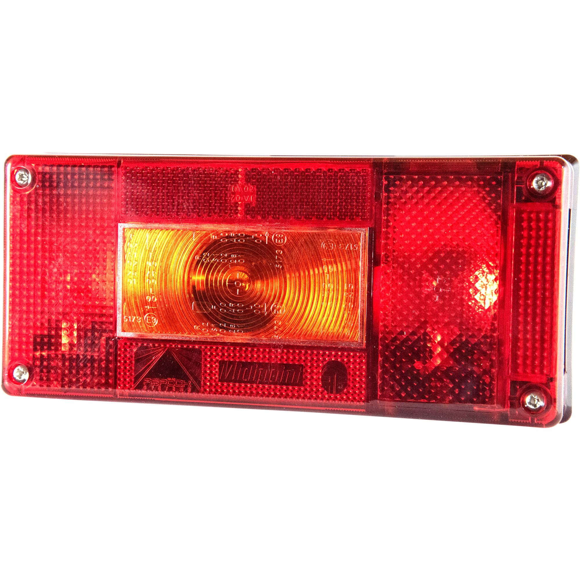 Leuchte Midipoint I, links, 5-pol, KZL unten, NSL