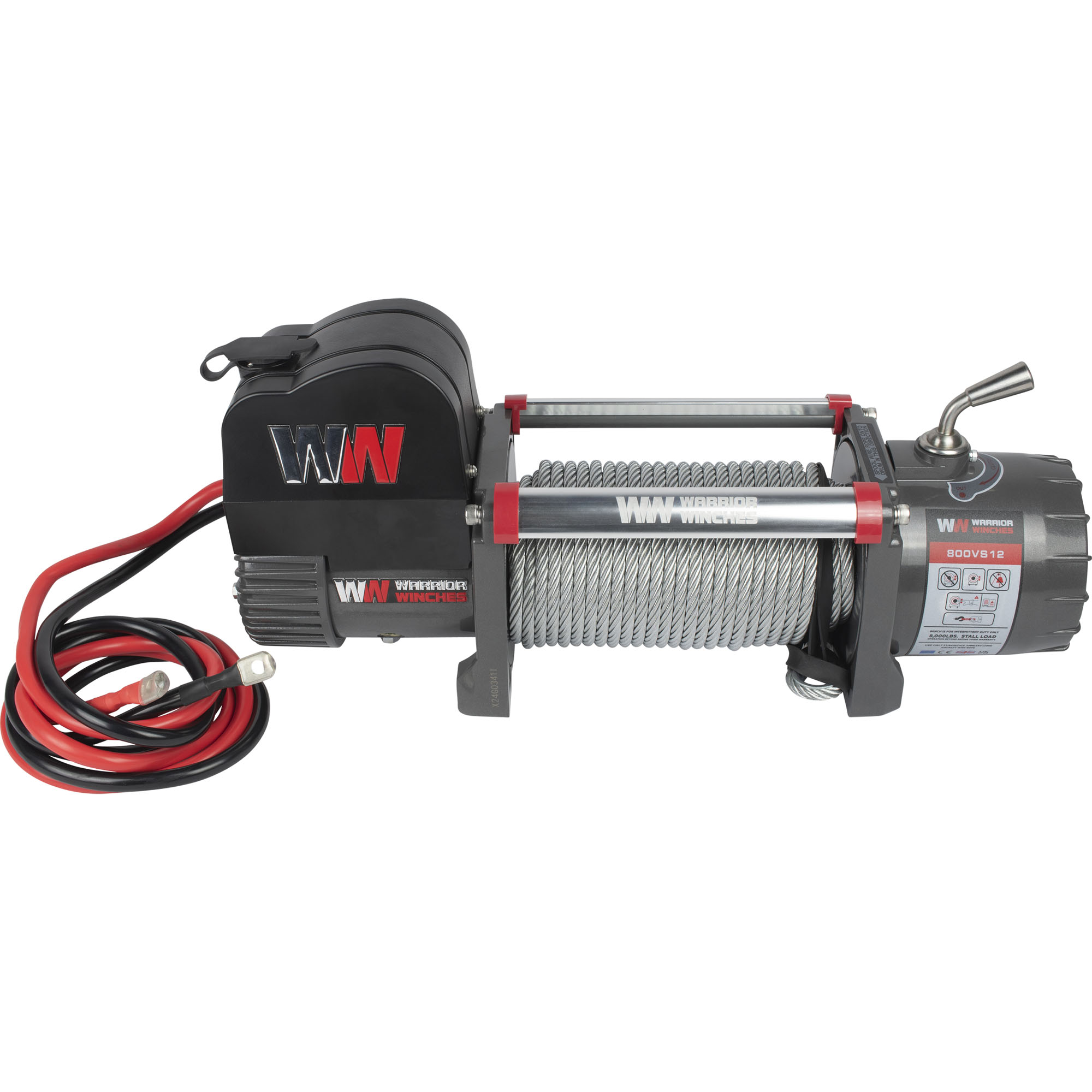 Elektrische Seilwinde, 12 V Zugkr. 3628 kg