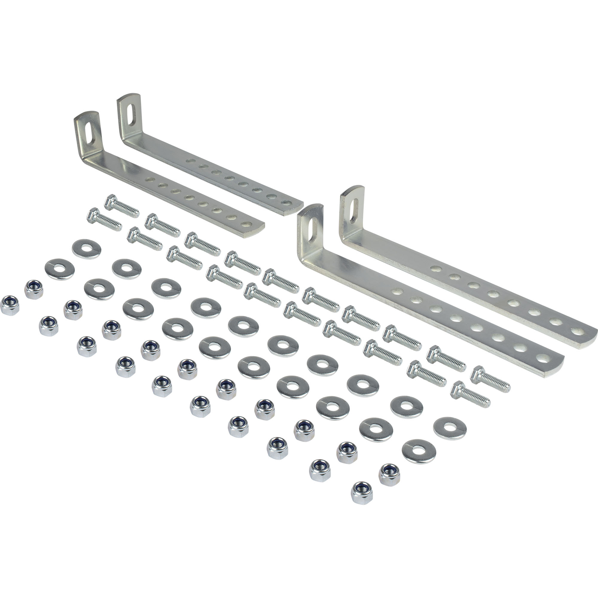 Haltesatz für Stauboxen, zur seitlichen Montage