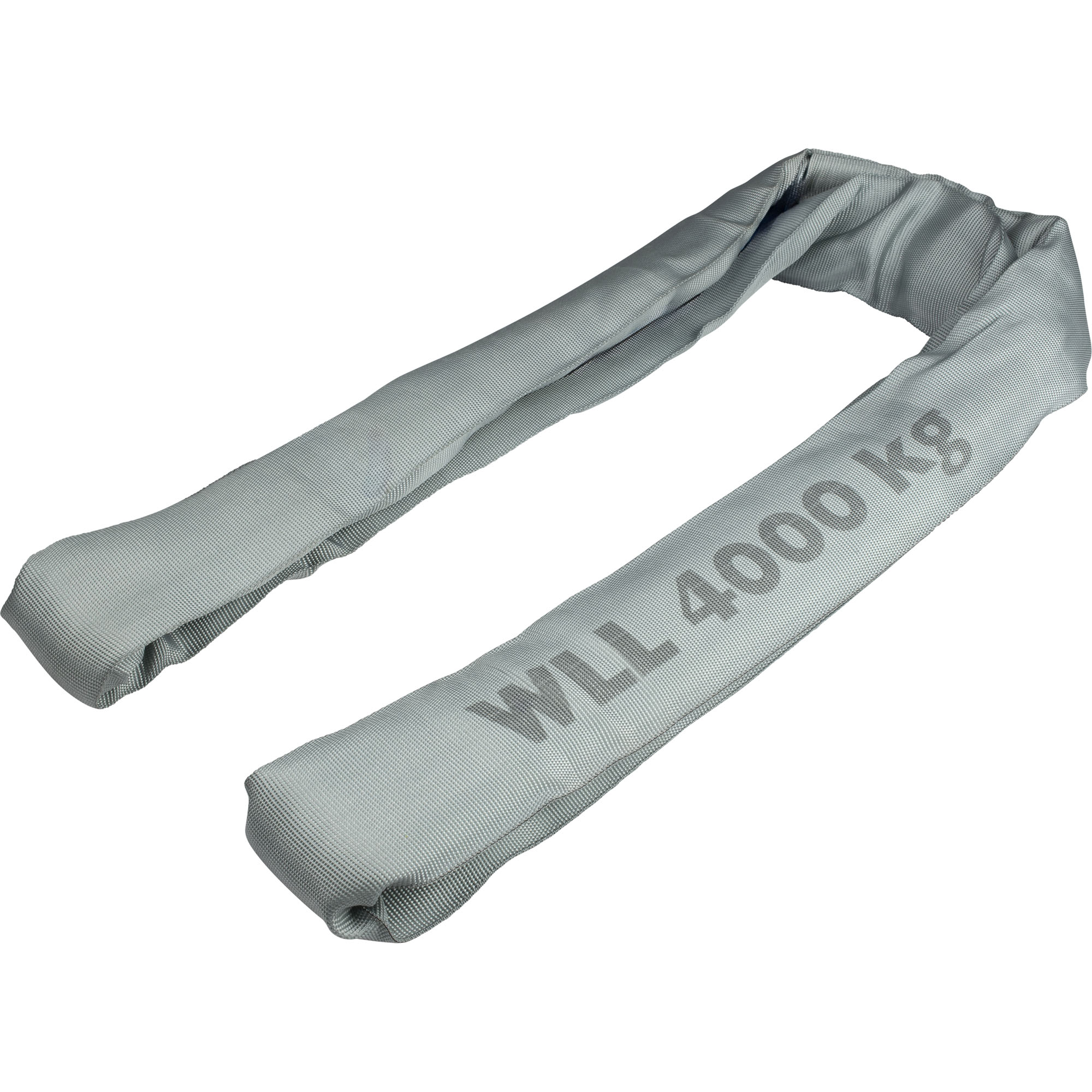 Rundschlinge 4000 kg, L 5000 mm, U 10000 mm, grau