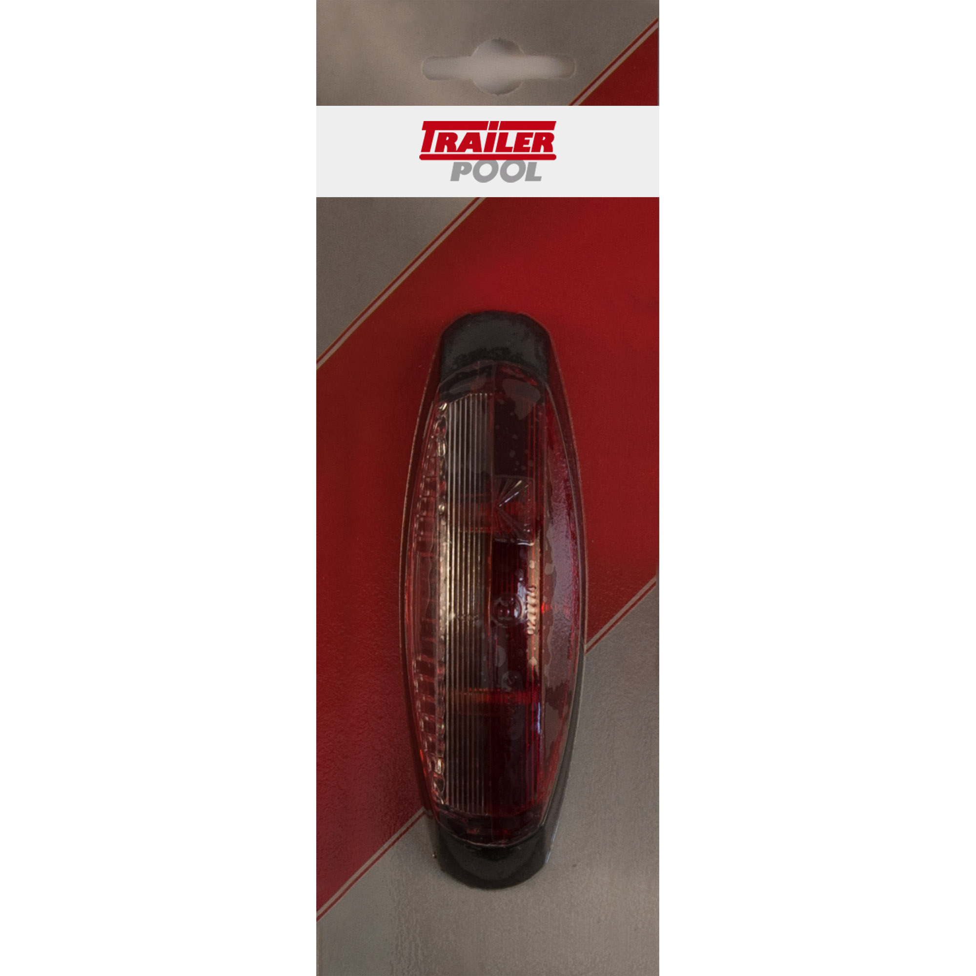 Begrenzungsleuchte Aspöck Flexipoint II, rot/weiß