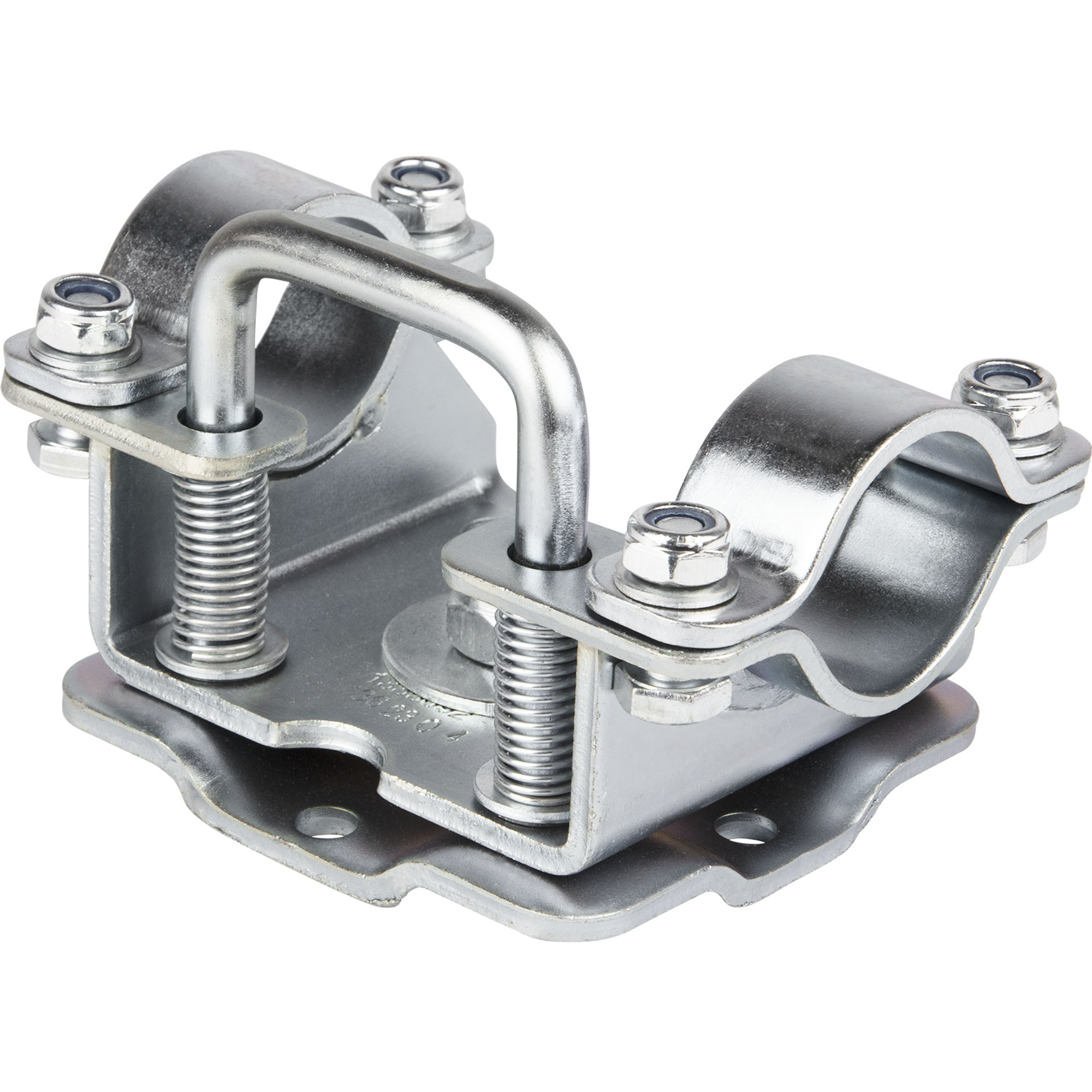 Klemmbügel Ø 48 mm, Lochabstand 105 x 100 mm