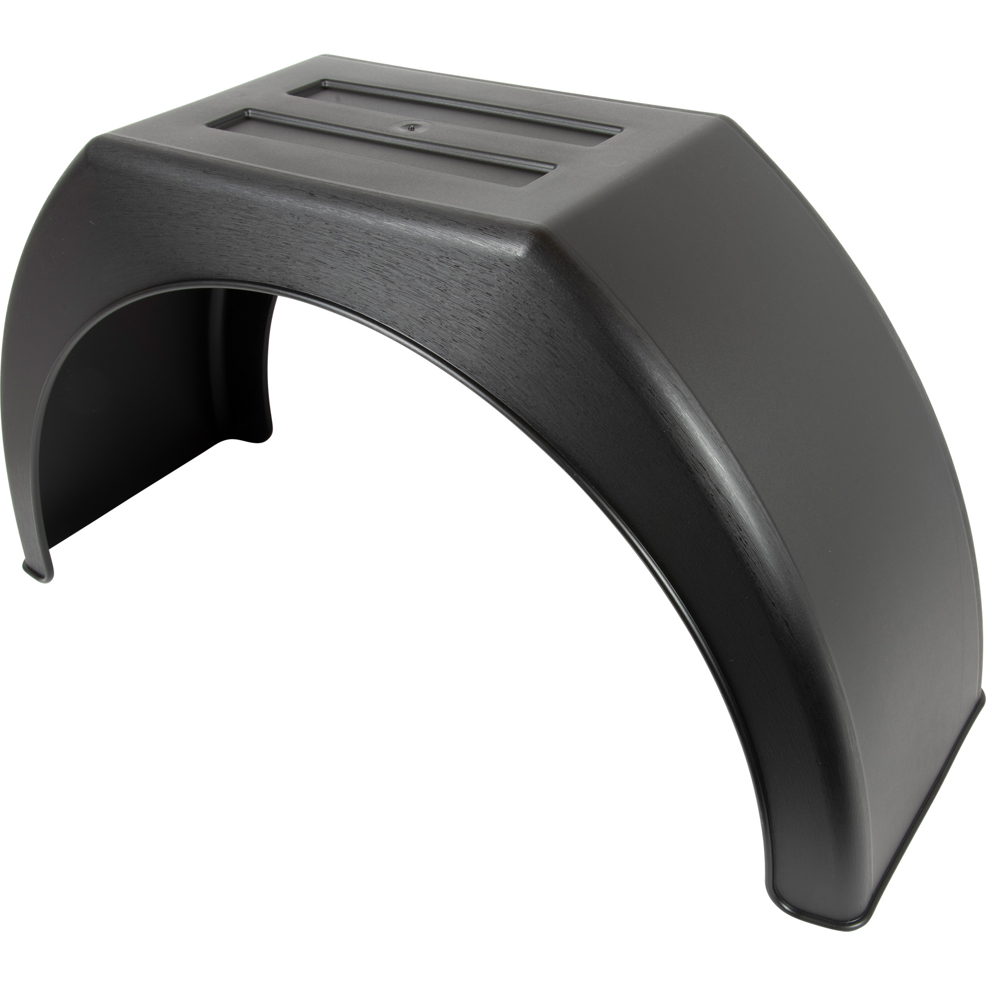 Einachs-Kotflügel eckig, Kunststoff, B 450 mm