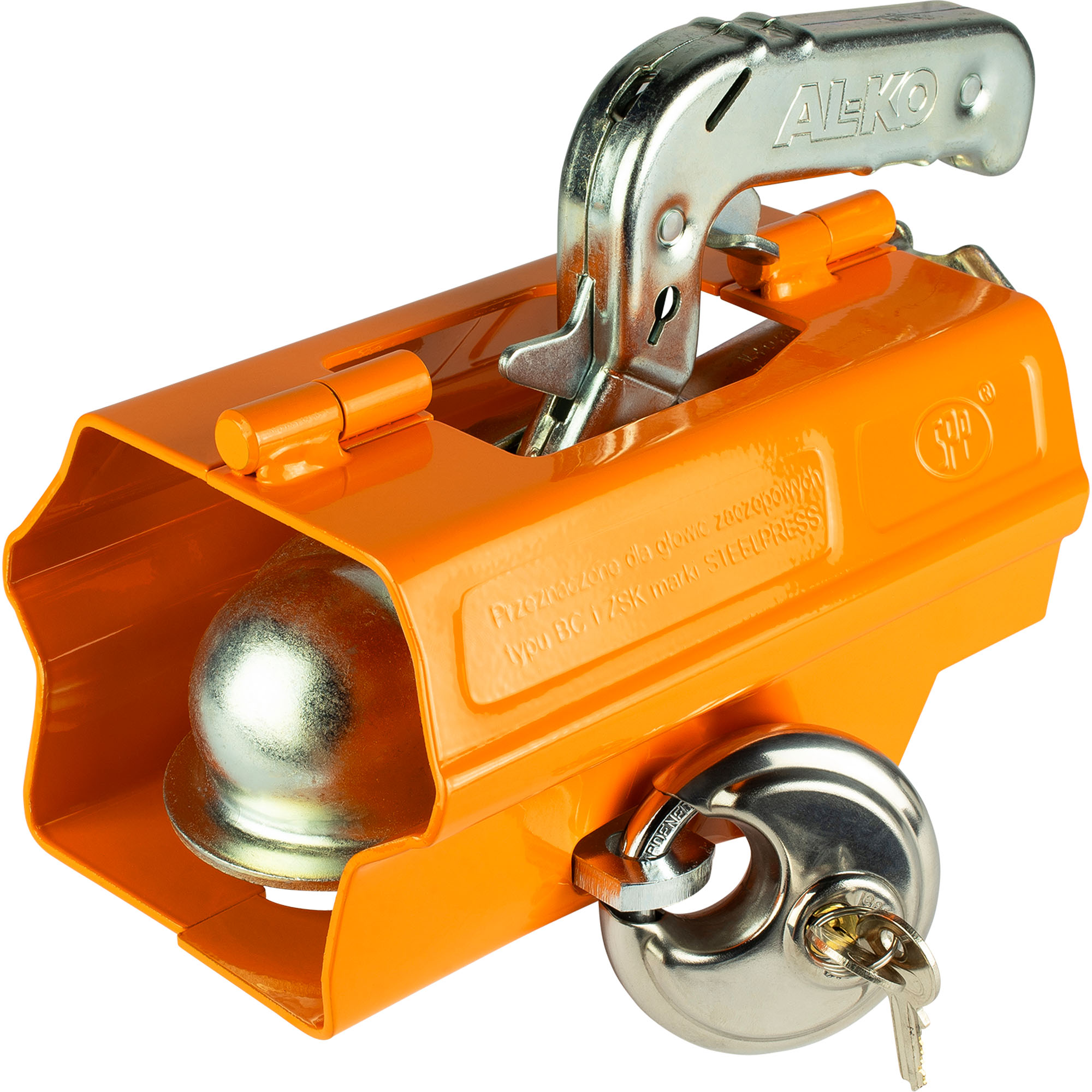 Kastenschloss, klappbar, mit Vorhängeschloss