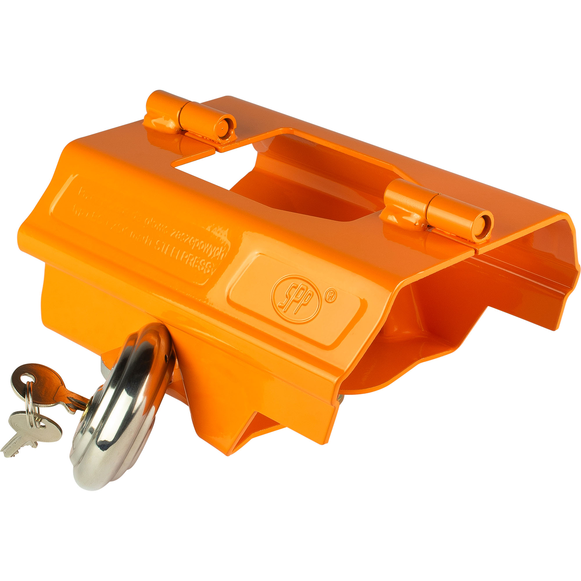 Kastenschloss, klappbar, mit Vorhängeschloss