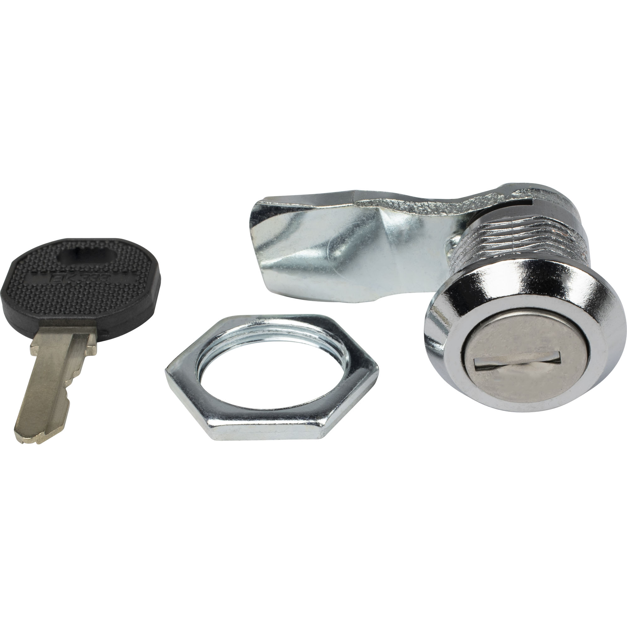 Drehriegel mit Zylinderschloss, Zinkdruckguss