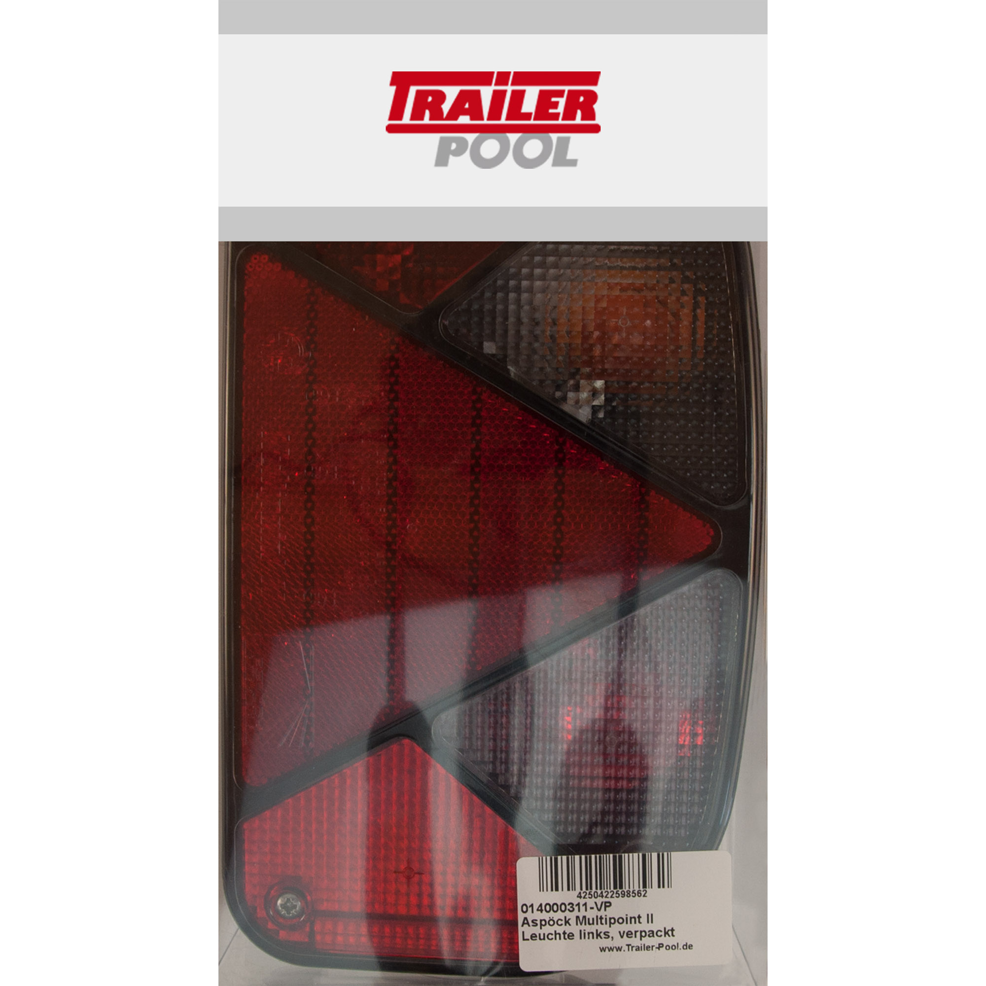 Leuchte Multipoint II, links, 5-pol, KZL, NSL