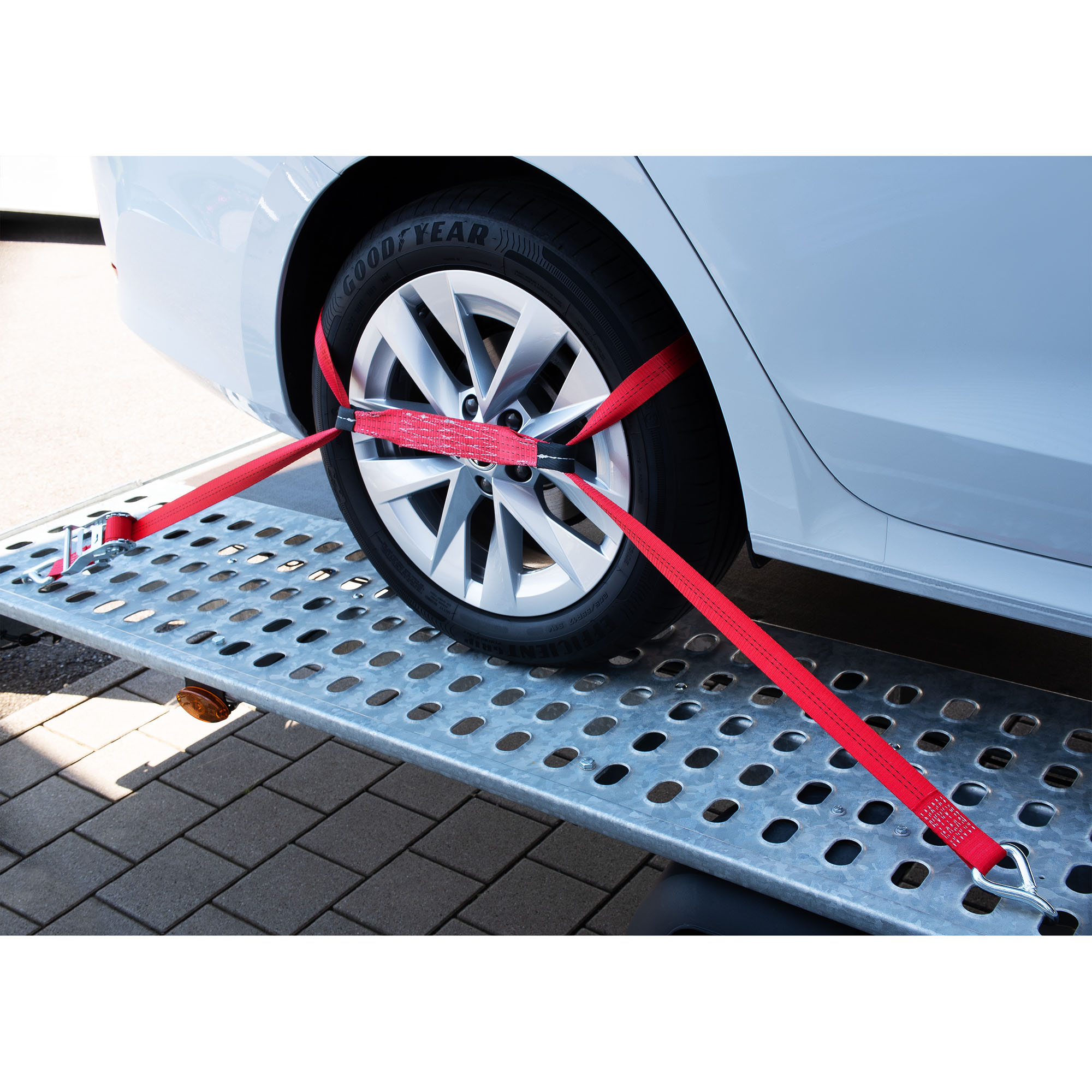 Autotransportgurt Kofferset, Radsicherung 3-teilig