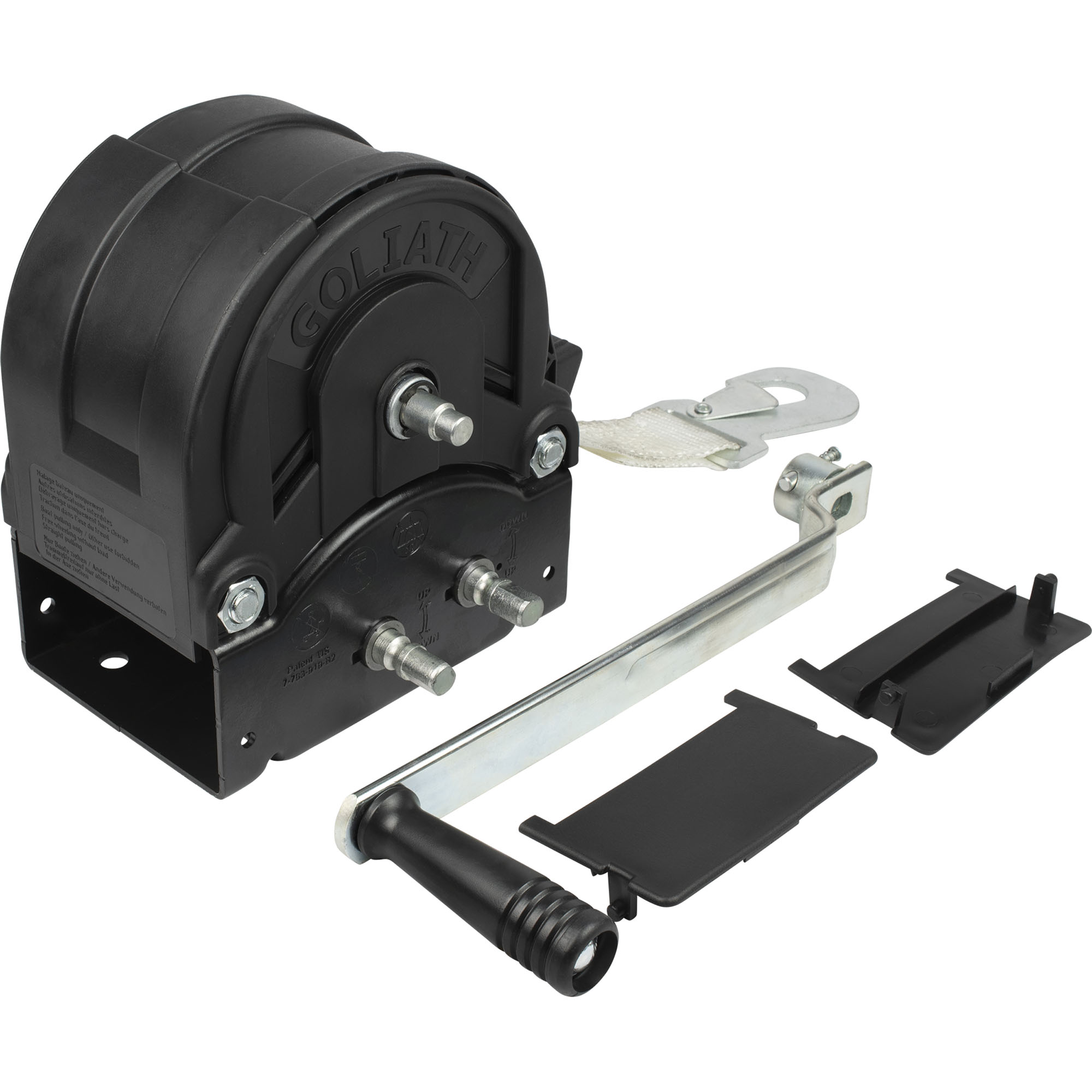 Handseilwinde, TS1600, 1600 kg, Band 8 m