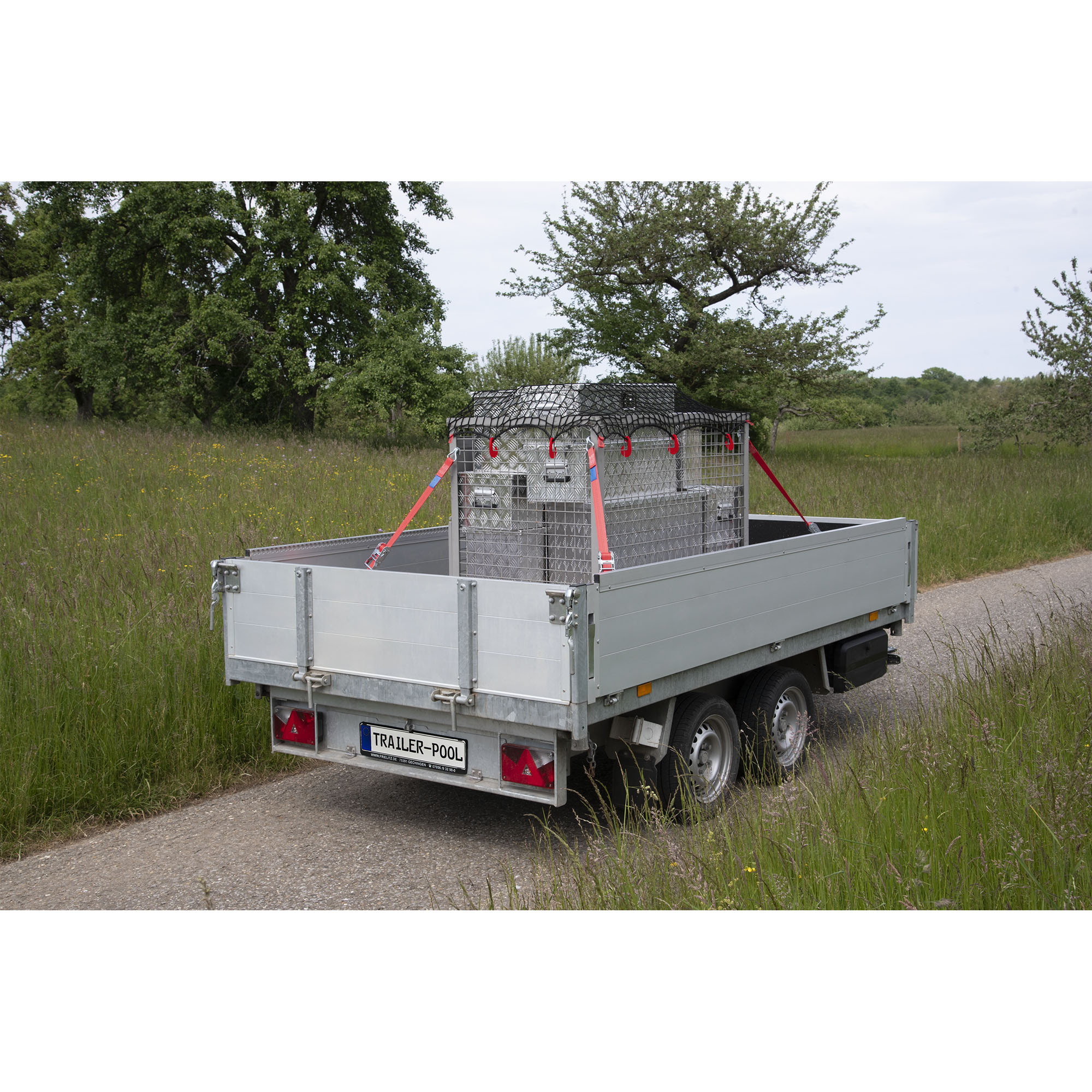 Gitterboxnetz 1400 x 1000 mm, inkl. 10 Kst.-Haken