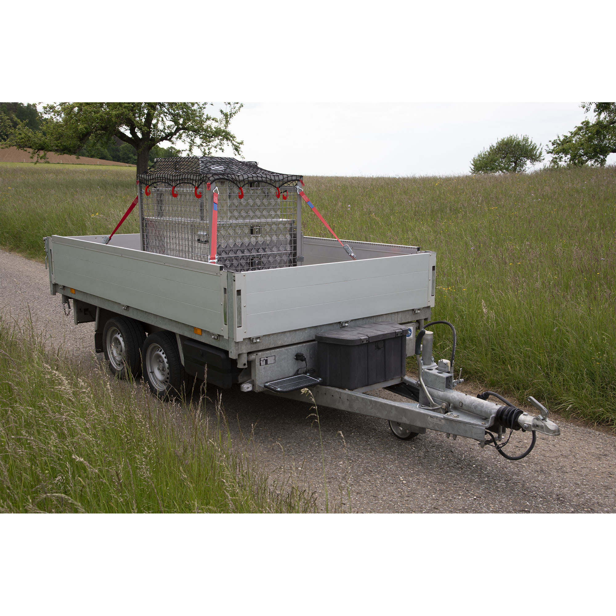 Gitterboxnetz 1400 x 1000 mm, inkl. 10 Kst.-Haken