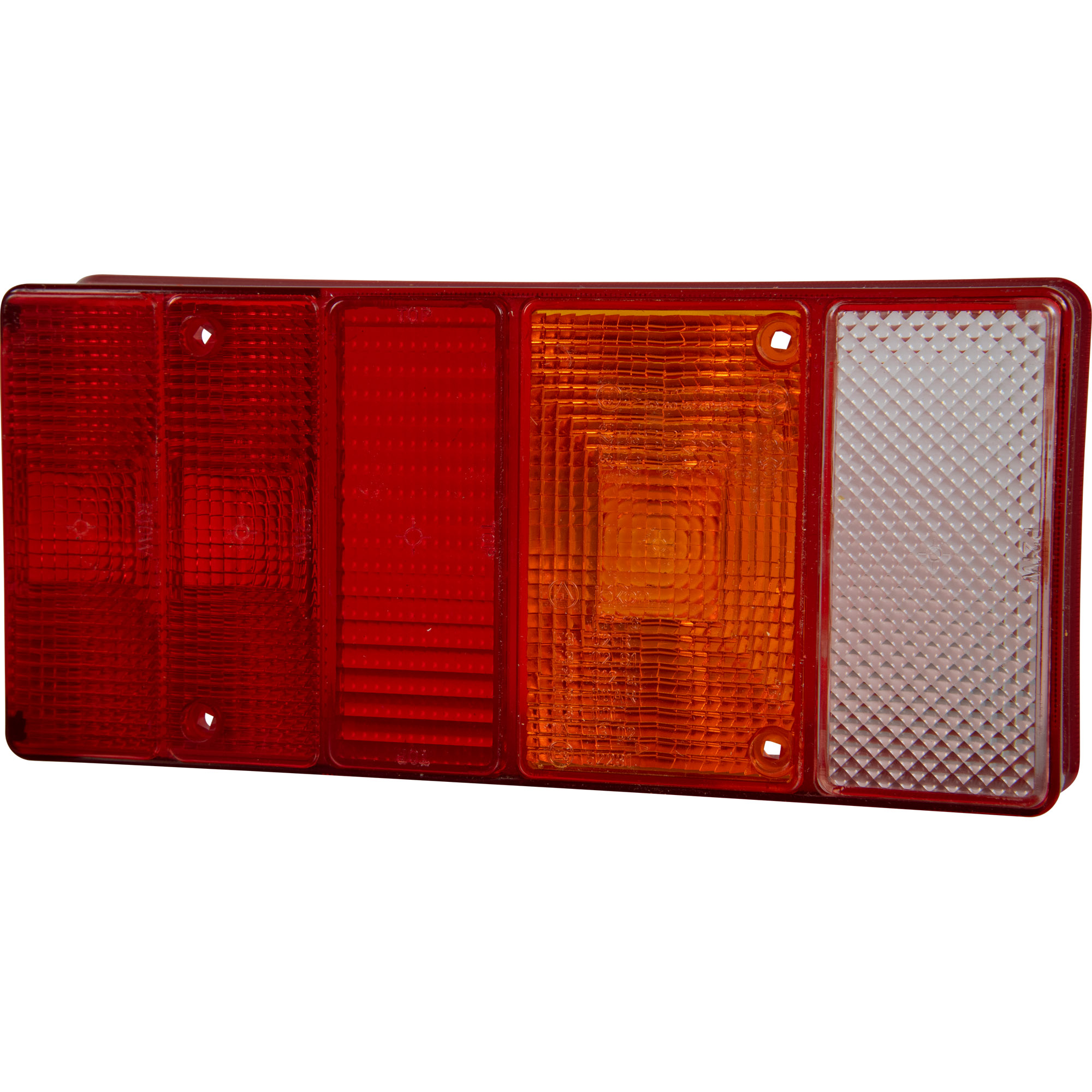 JOKON Vierkammerlampe-Lichtscheibe BBS KWR 2029 R