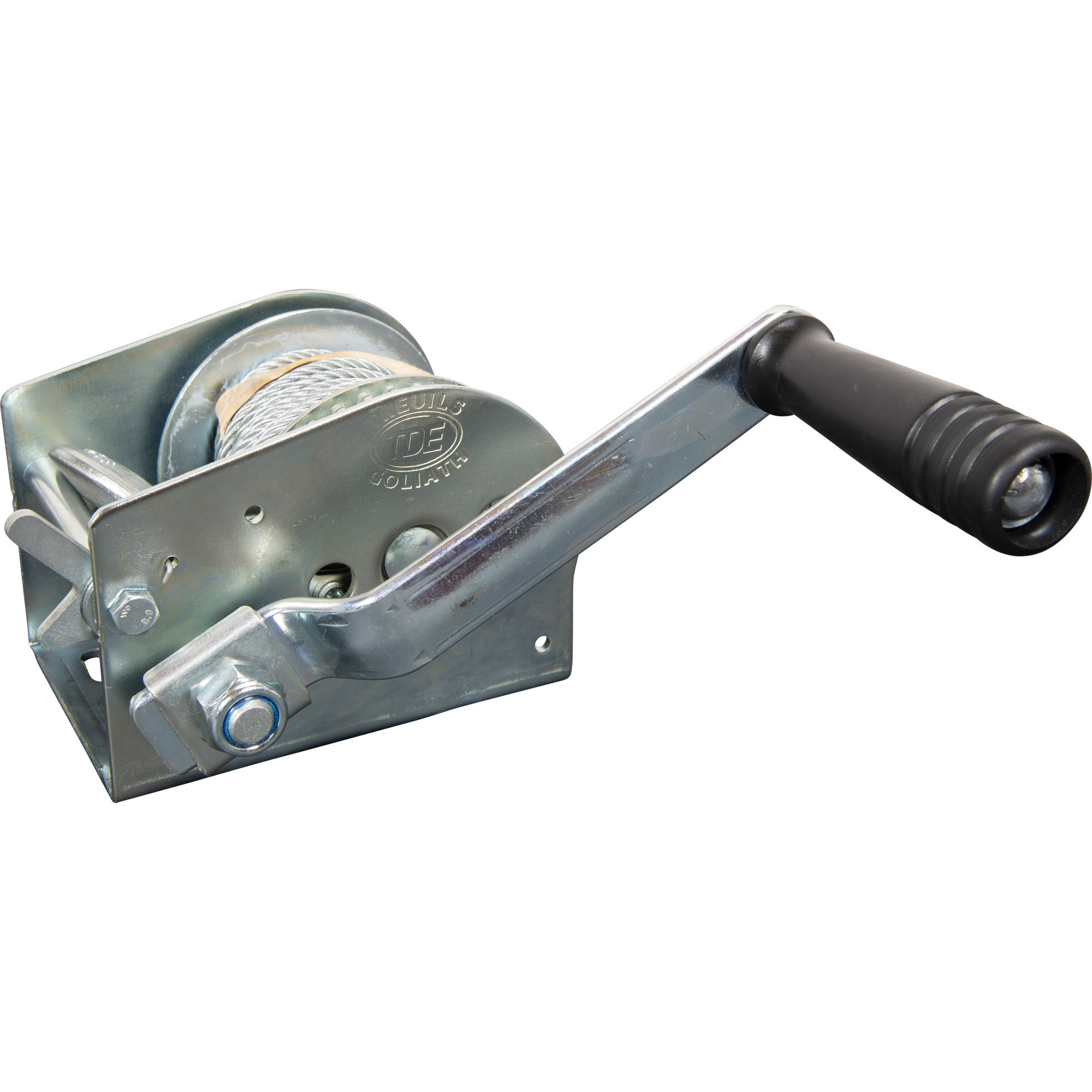 Handseilwinde, Goliath, 470 kg, Seil 10 m + Haken