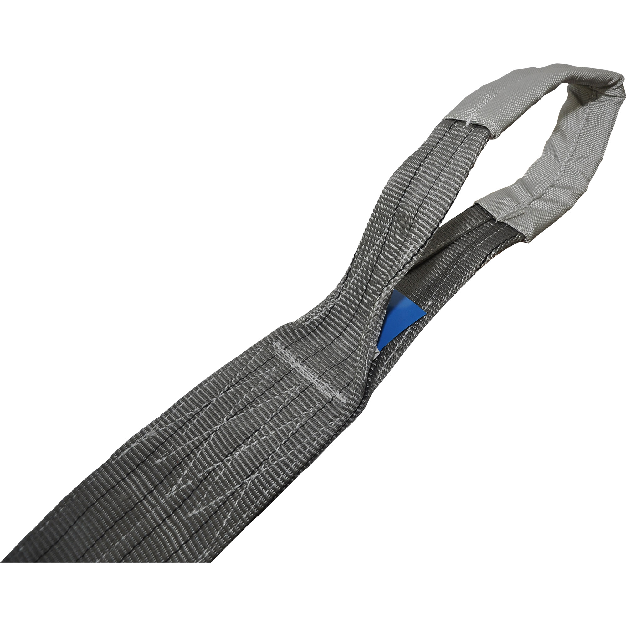 Euro-Hebeband 4000 kg, L 2000 mm, B 120 mm, grau