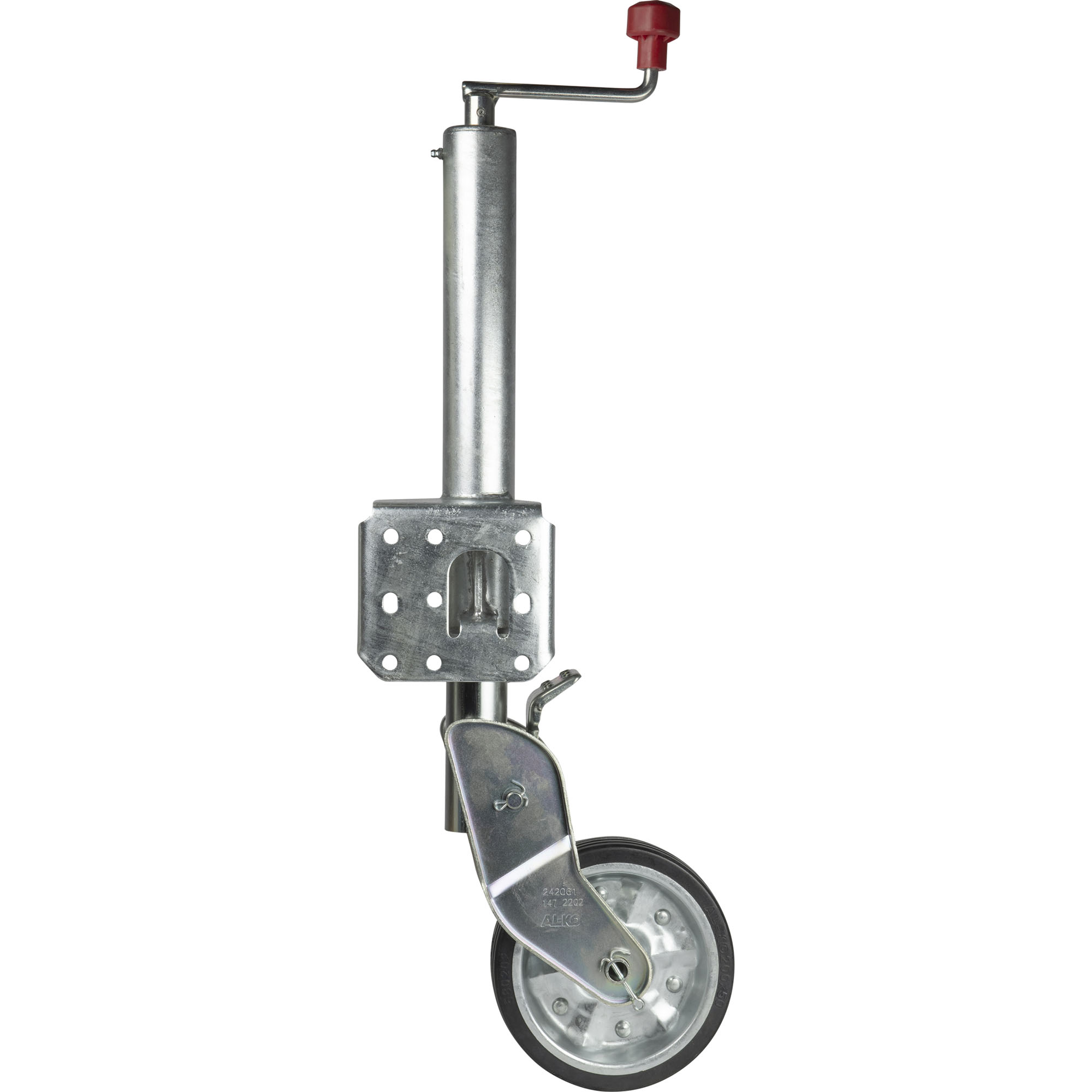 Halbautomatik-Stützrad AL-KO Ø 60mm, Stützl. 500kg