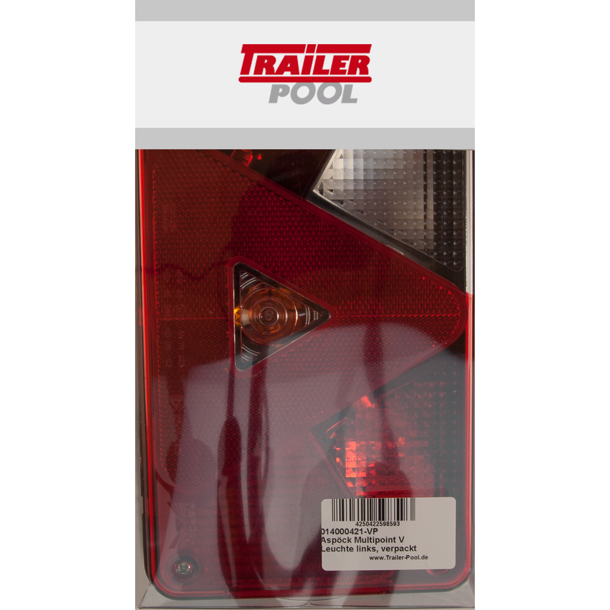 Leuchte Multipoint V, links, 5-pol, KZL, NSL