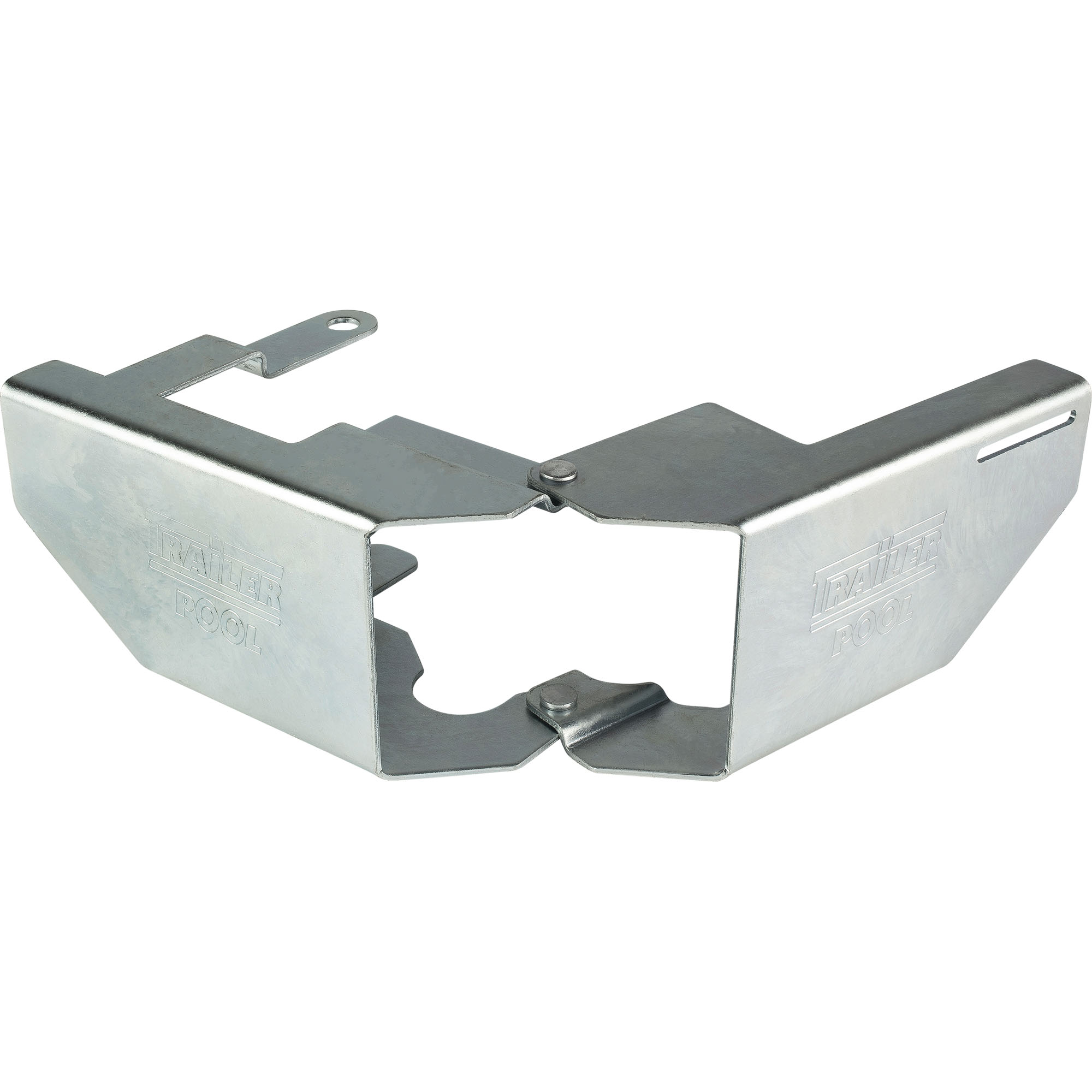 Kastenschloss, klappbar, mit integriertem Riegel