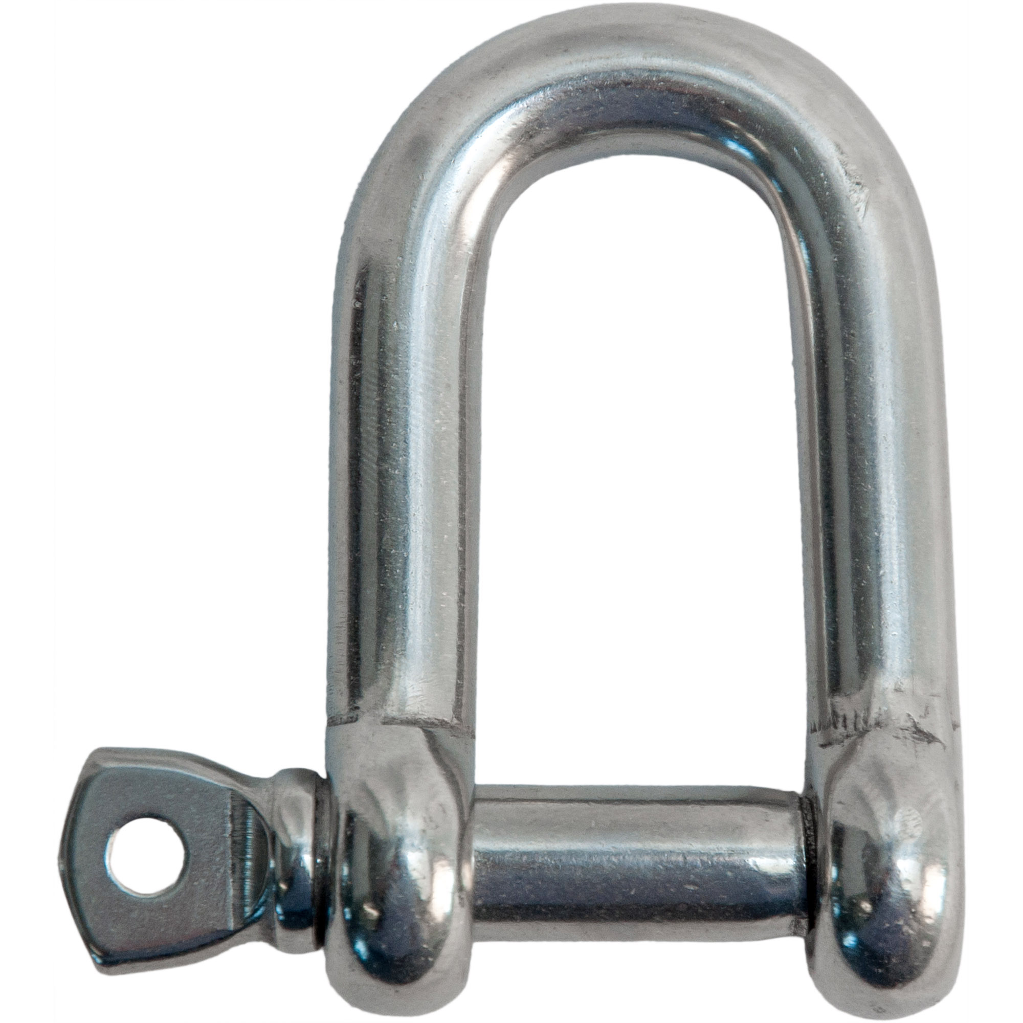 Schäkel V4A, Bolzen-Ø 6 mm, Tragfähigkeit 380 kg