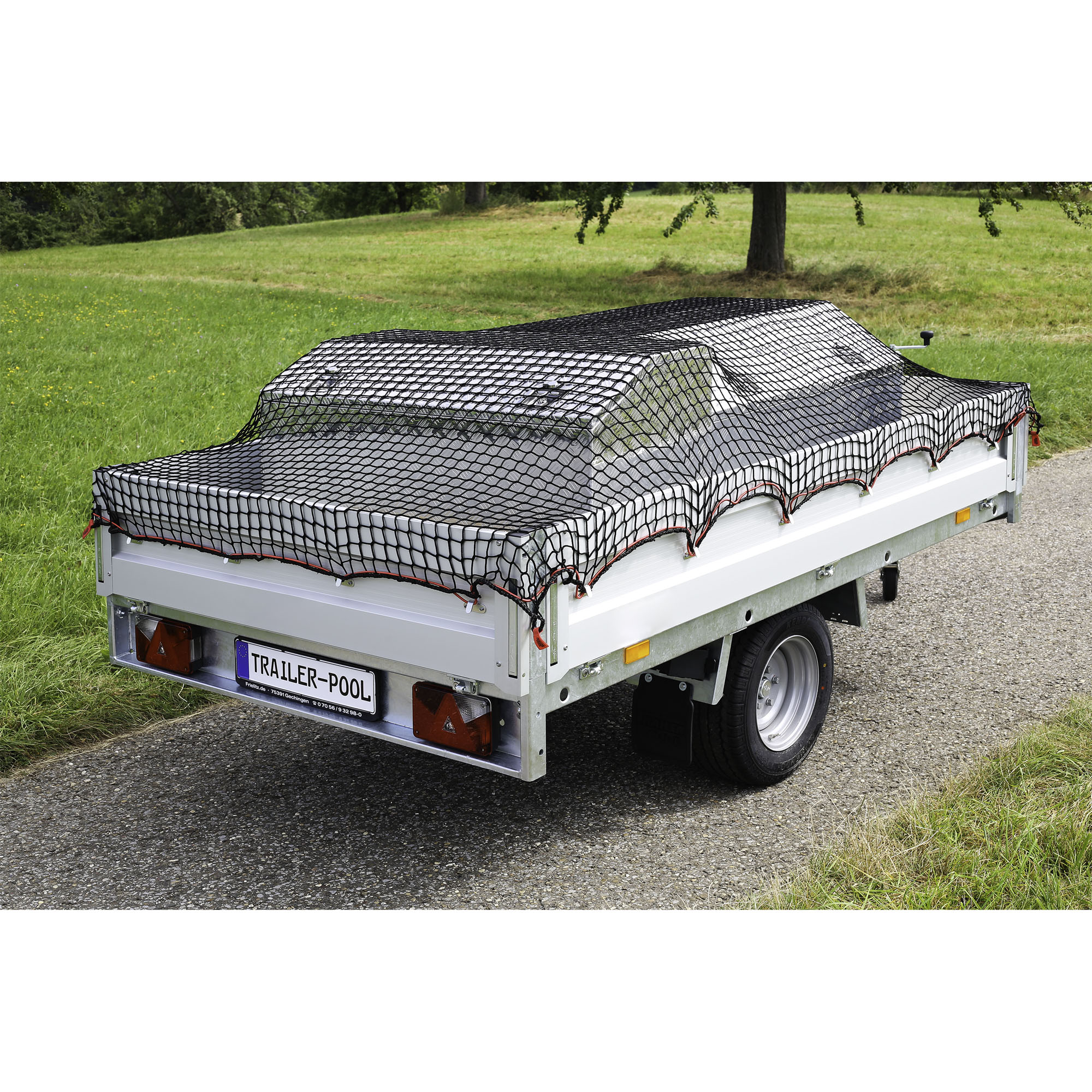 Abdecknetz, schwarz, 2200 x 1500 mm, MW 45 mm