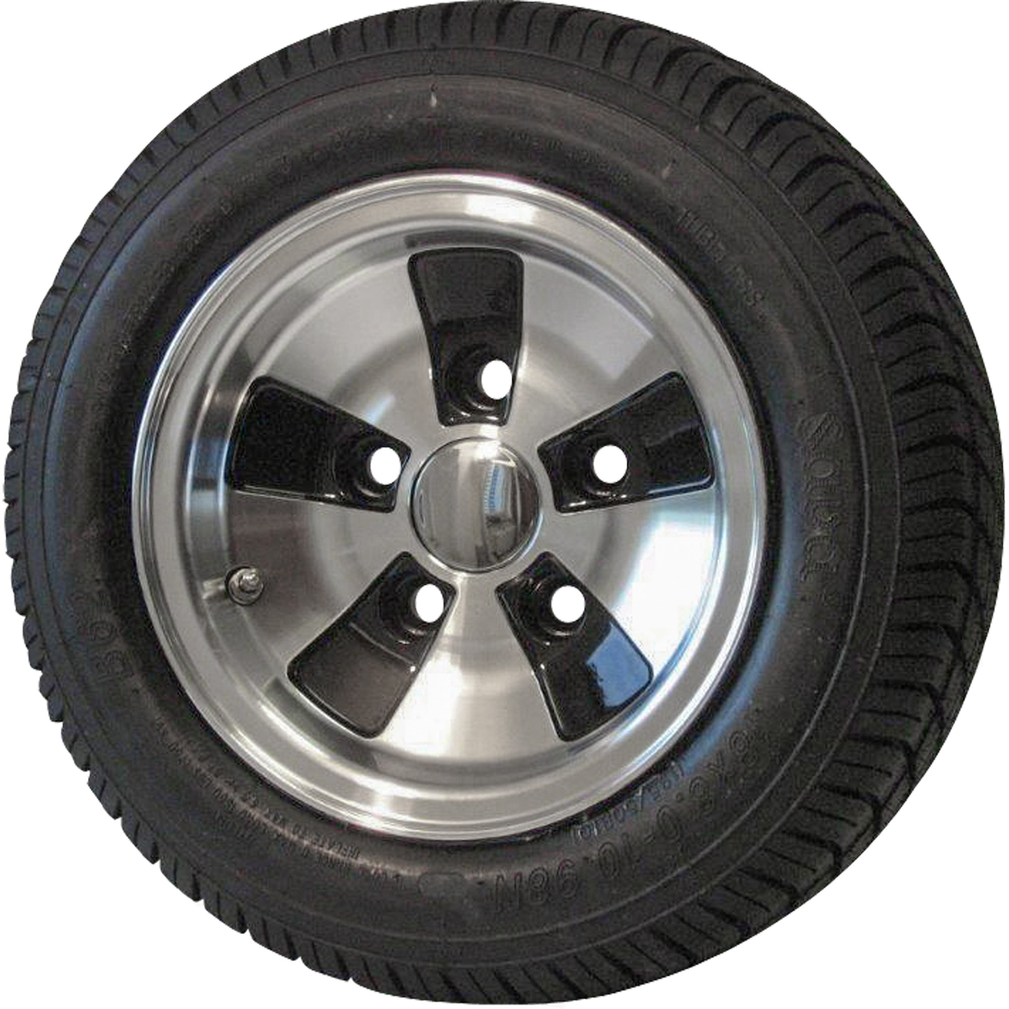 Rad 195/55R10C, Alu-Felge 6.00x10, ET0, 5x112