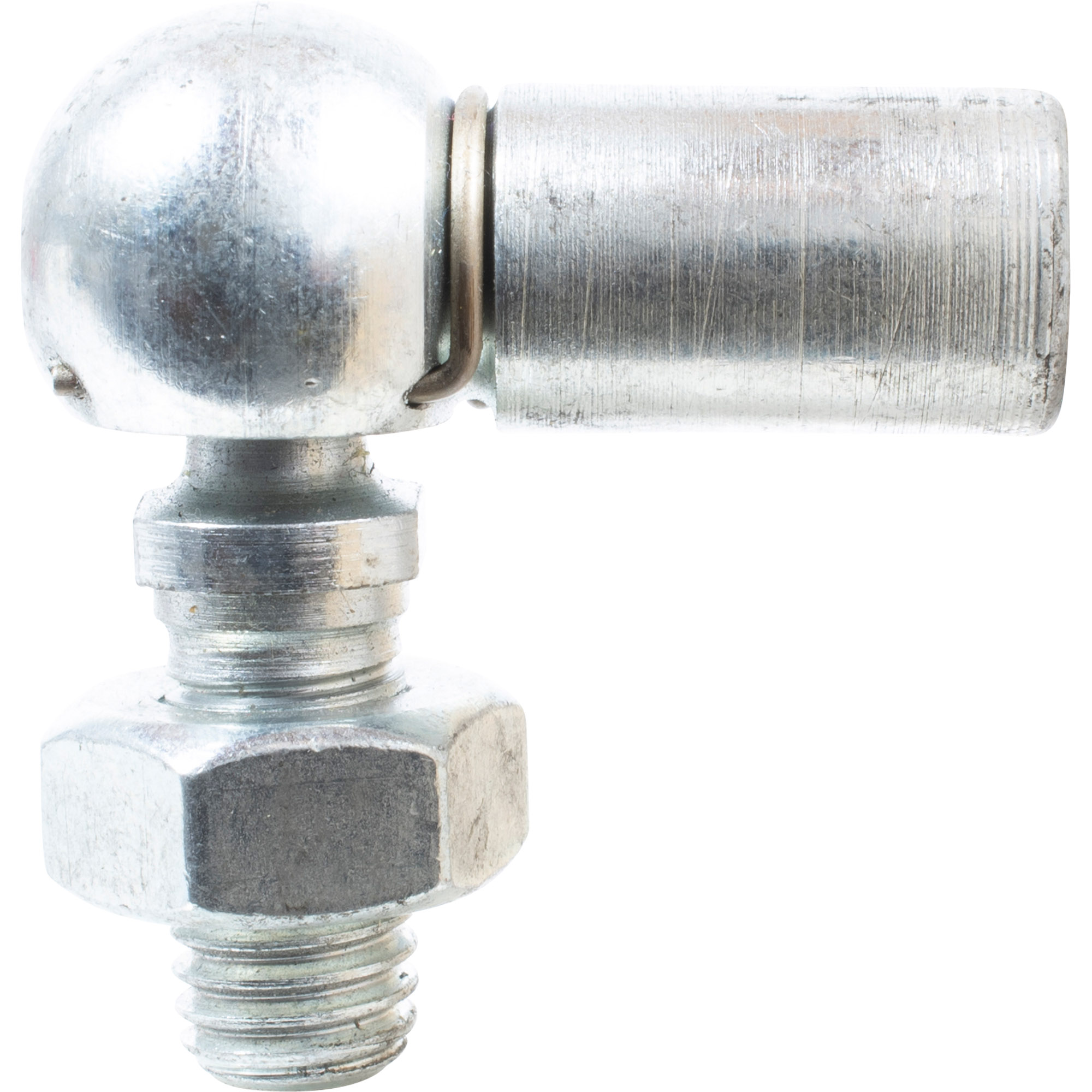 Winkelgelenk, Stahl, M10/M8, 30 x 16 mm