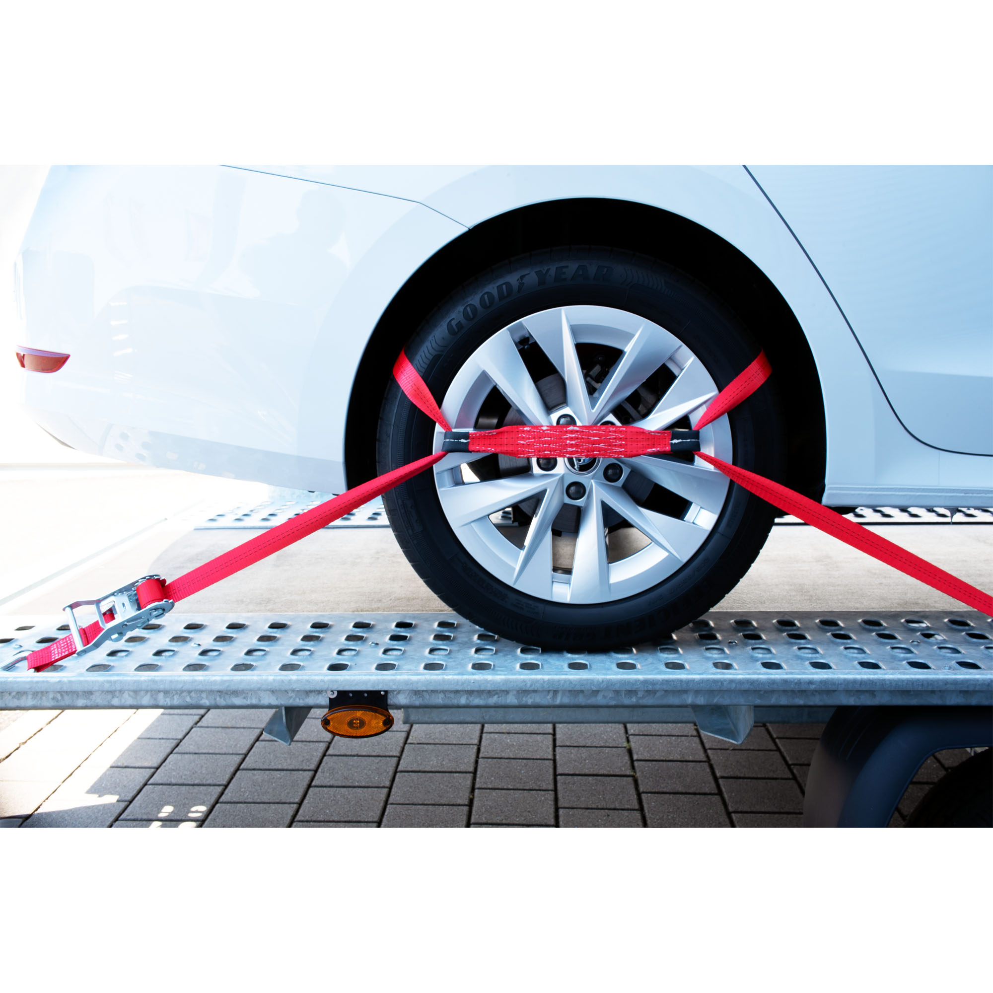 Autotransportgurt Kofferset, Radsicherung 3-teilig