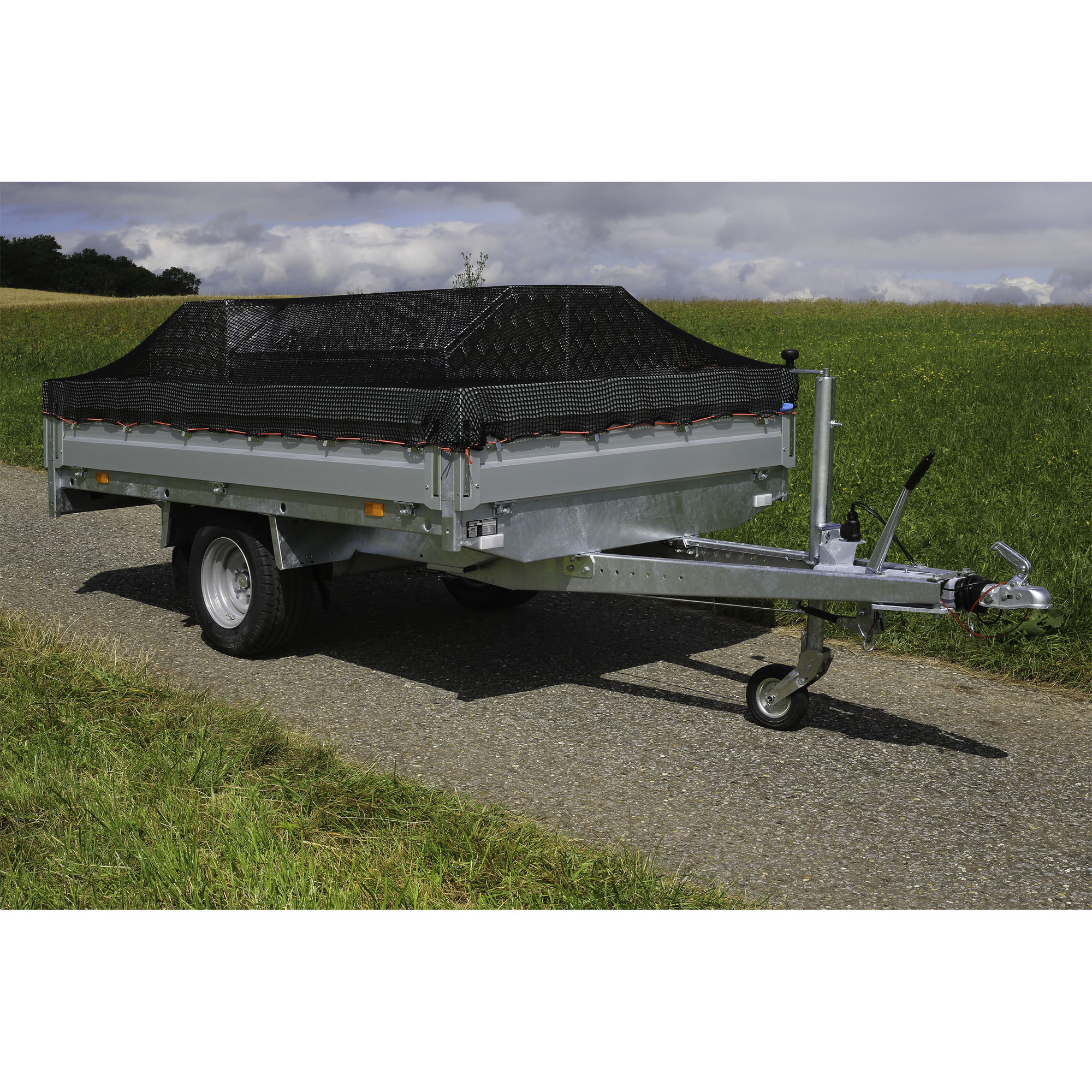 Abdecknetz, schwarz, 2200 x 1500 mm, MW 15 mm