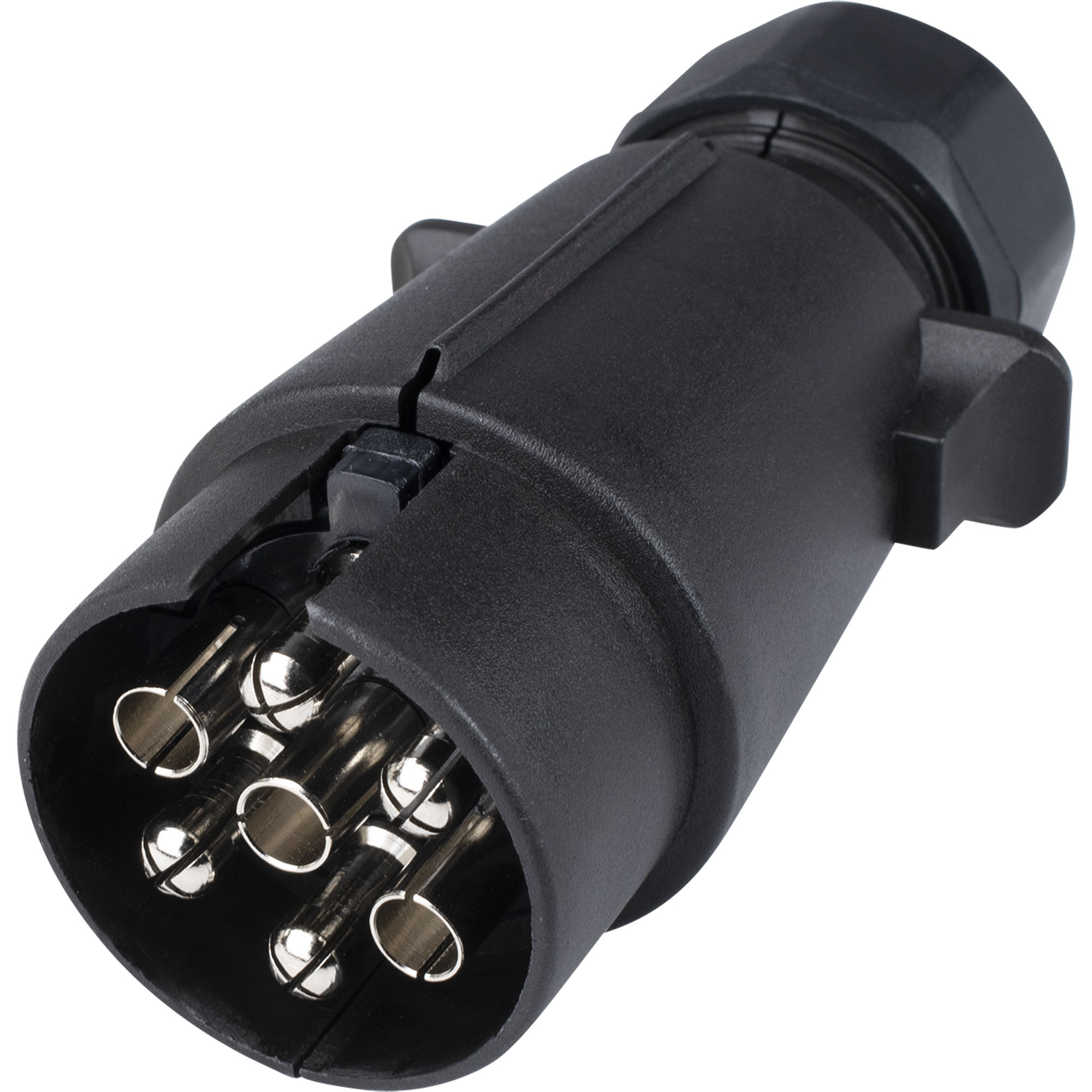 Stecker 7-polig, 12V, Kunststoff, Schraubanschluss