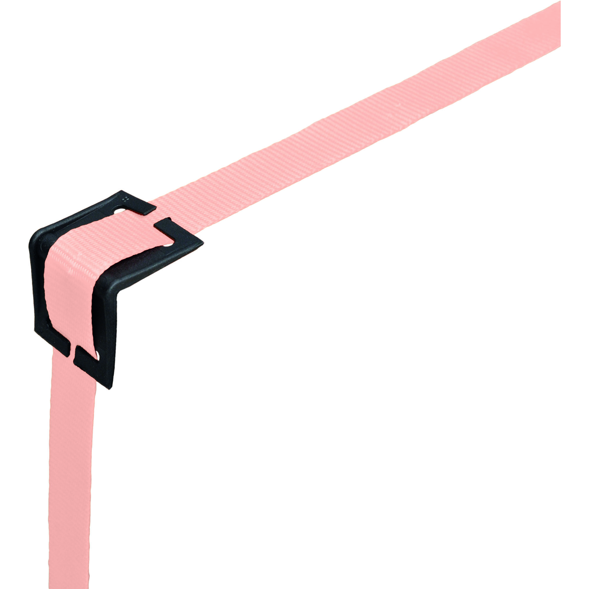 Kantenschutzwinkel für 25 mm Zurrgurte, schwarz