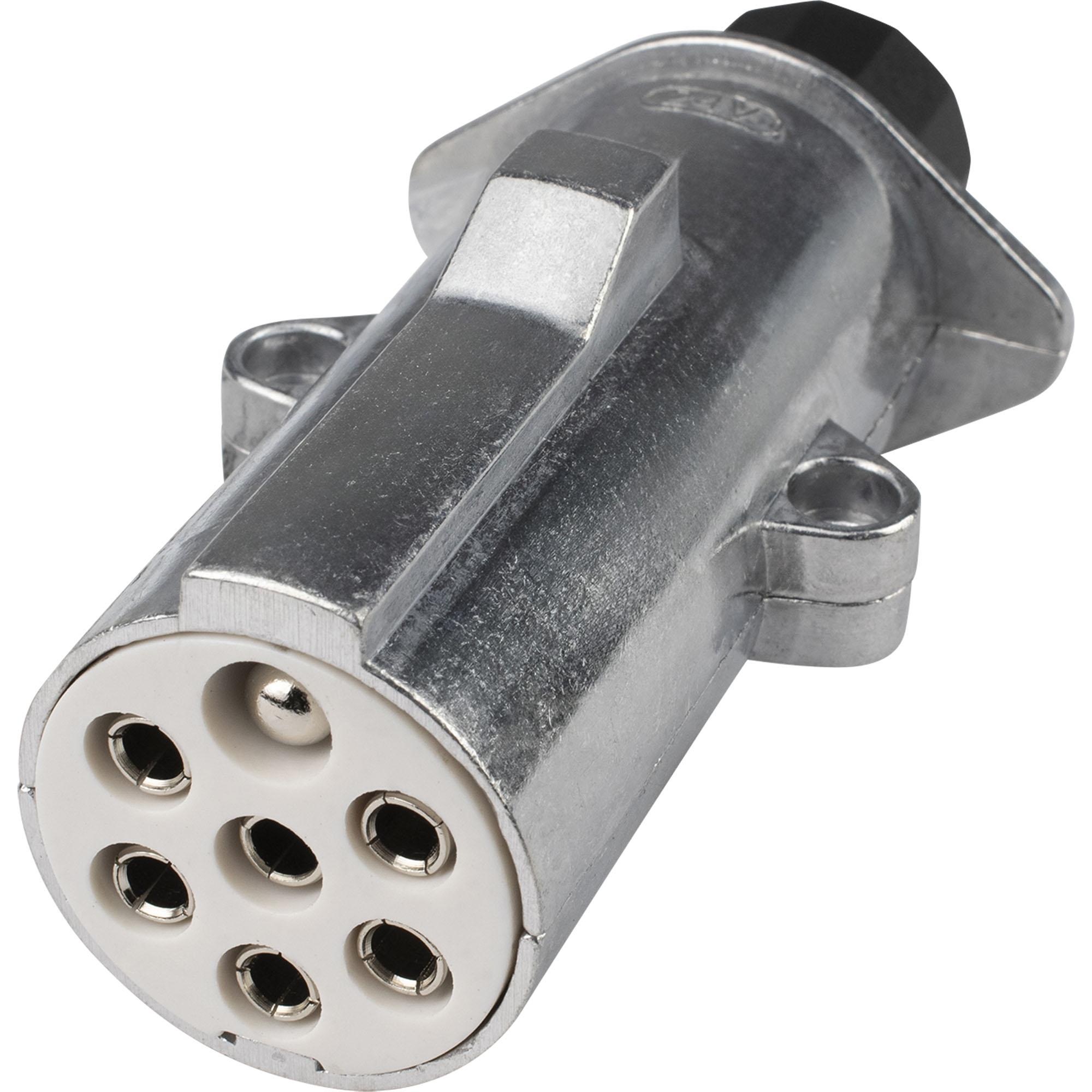 Stecker 7-polig, 24V, Metall, steckbar