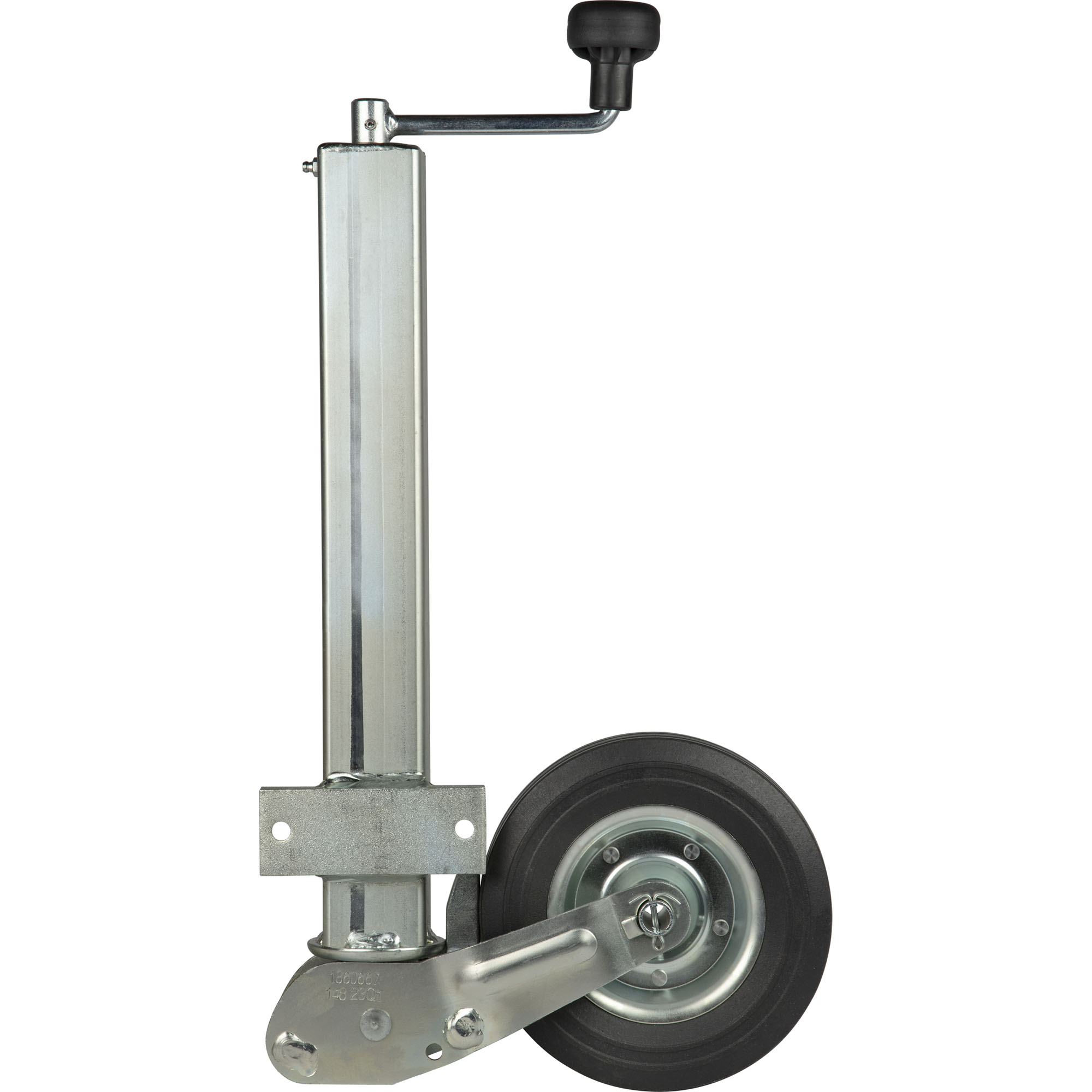 Automatik-Stützrad 60 mm vierkant, Stützlast 250kg