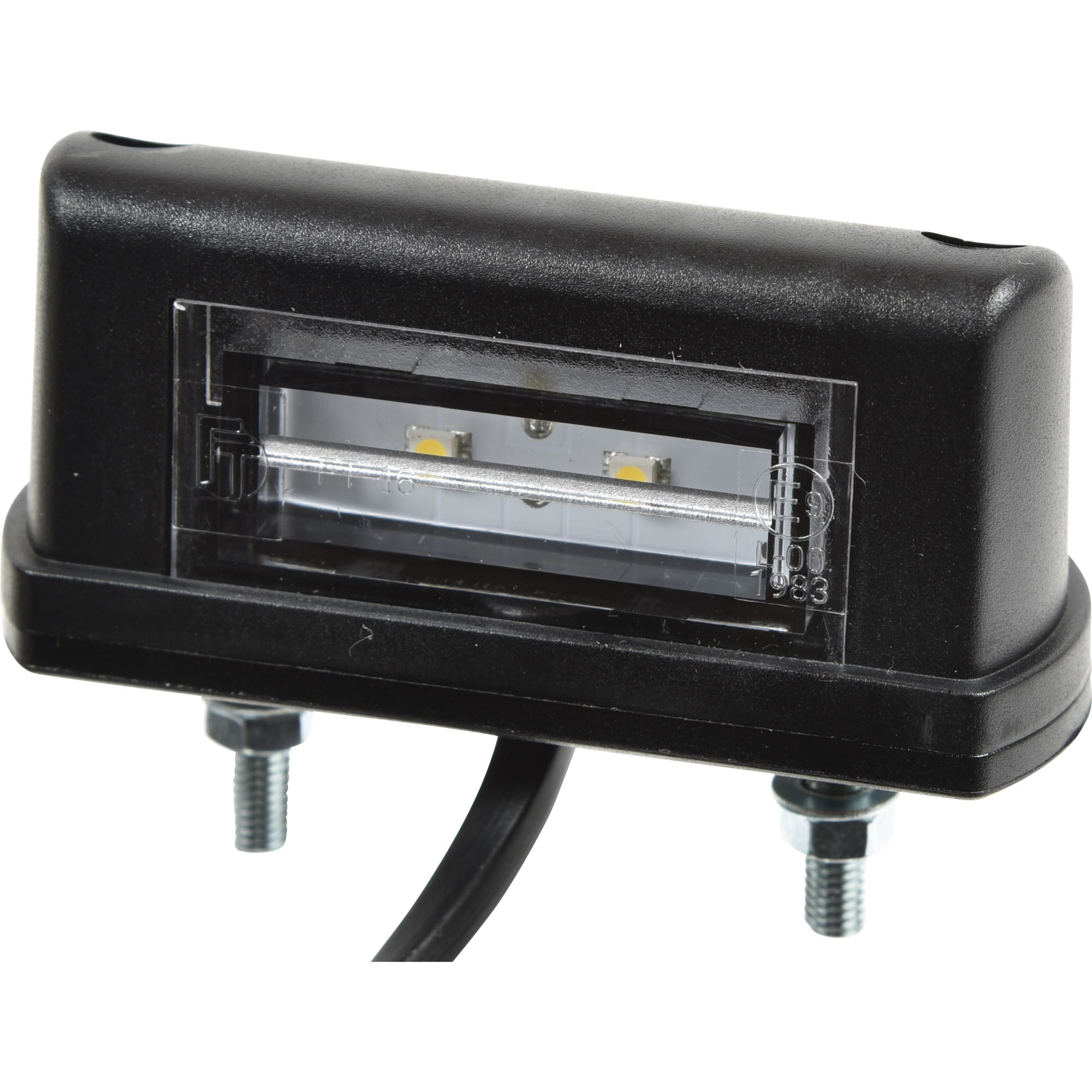 Kennzeichenleuchte LED, mit Sockel, 500 mm Kabel