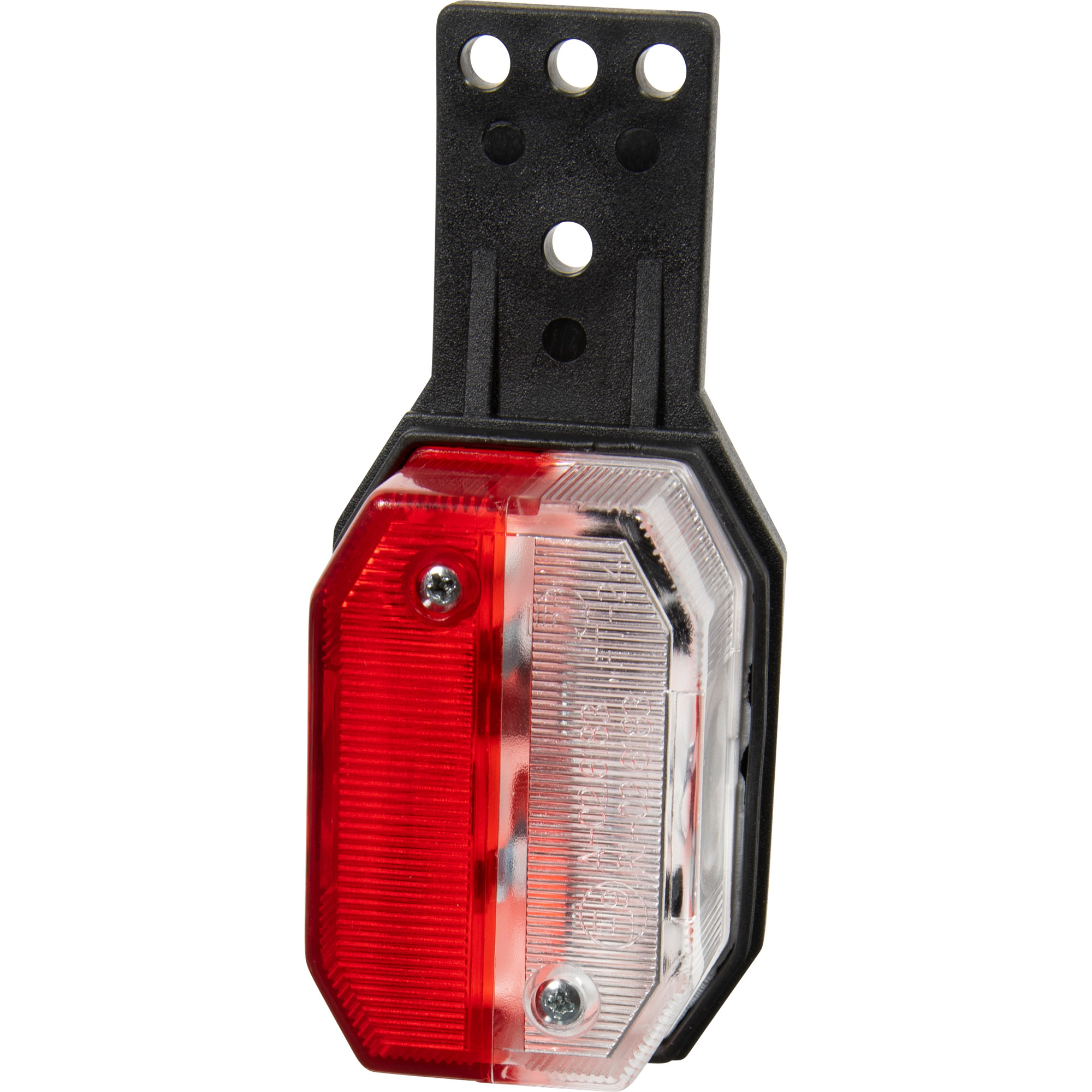 Begrenzungsleuchte Aspöck Flexipoint I, rot/weiß, mit Halter