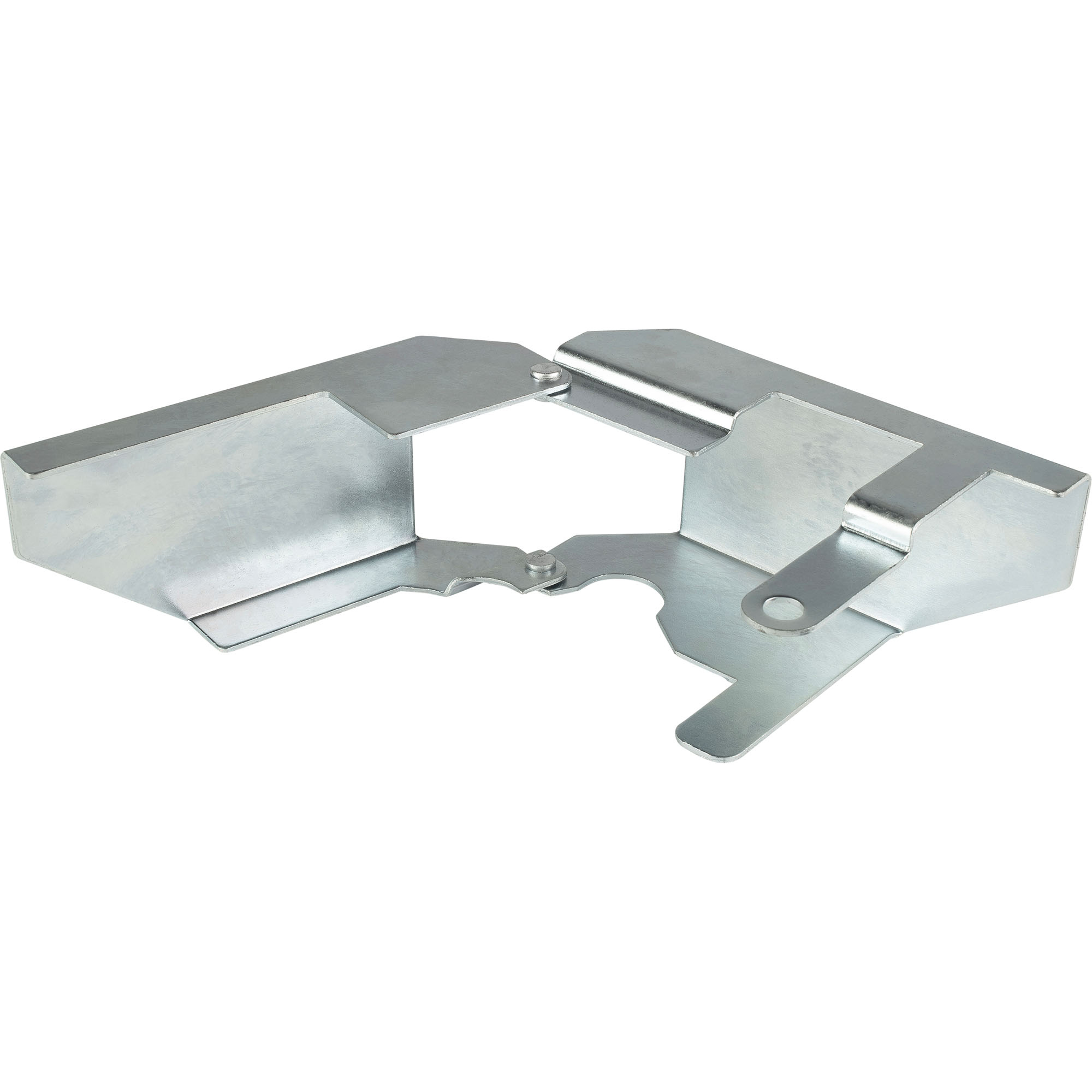 Kastenschloss, klappbar, mit integriertem Riegel