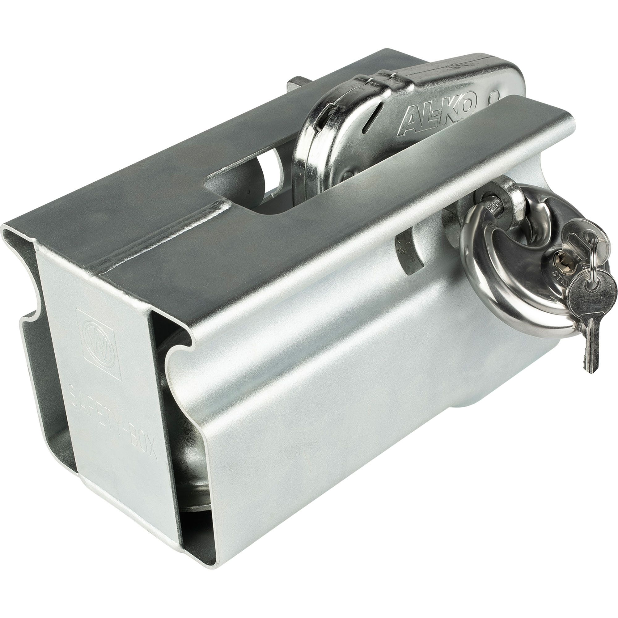 Kastenschloss, mit Vorhängeschloss, Standbetrieb