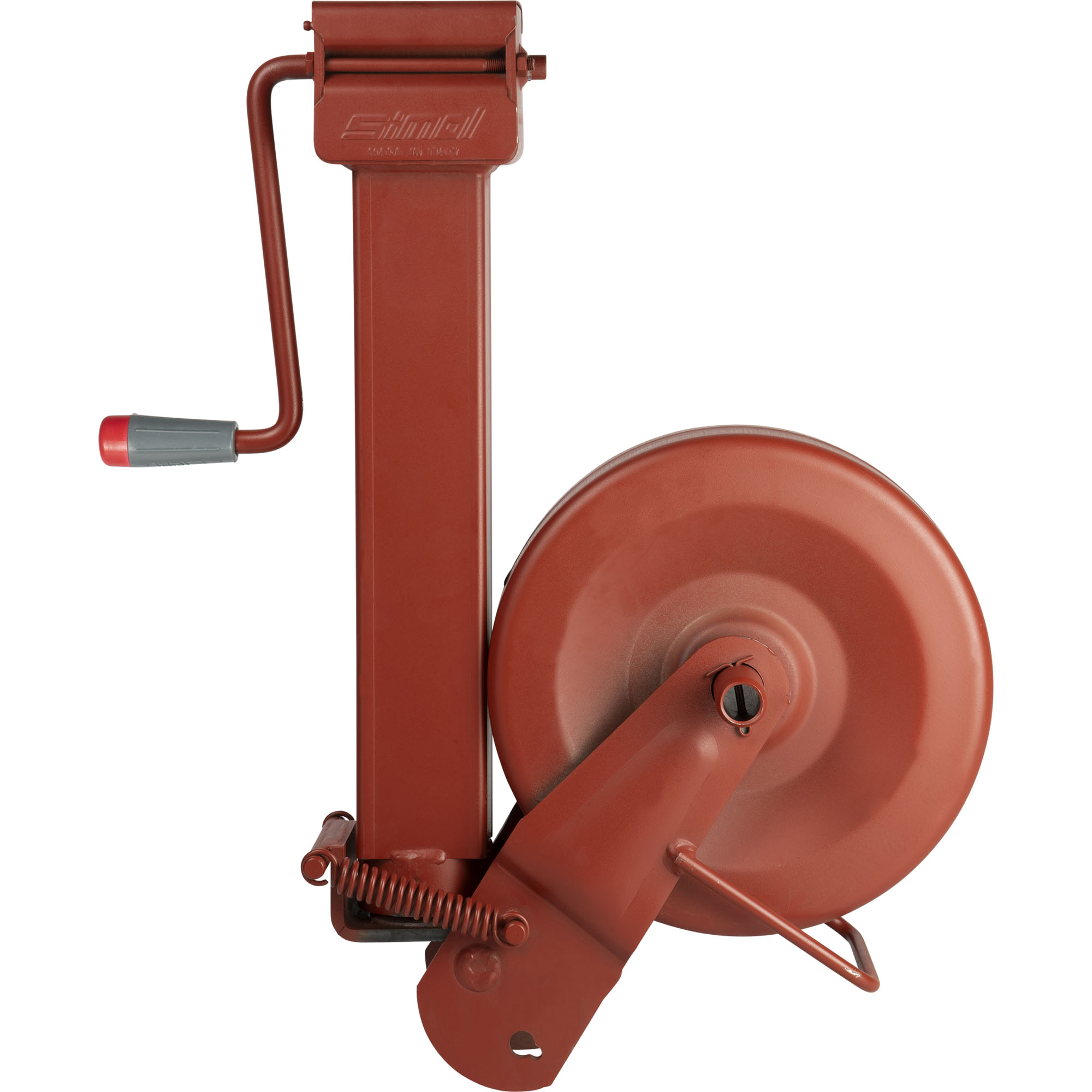 Stahl-Stützrad 80 mm vierkant, Stützlast 1900 kg