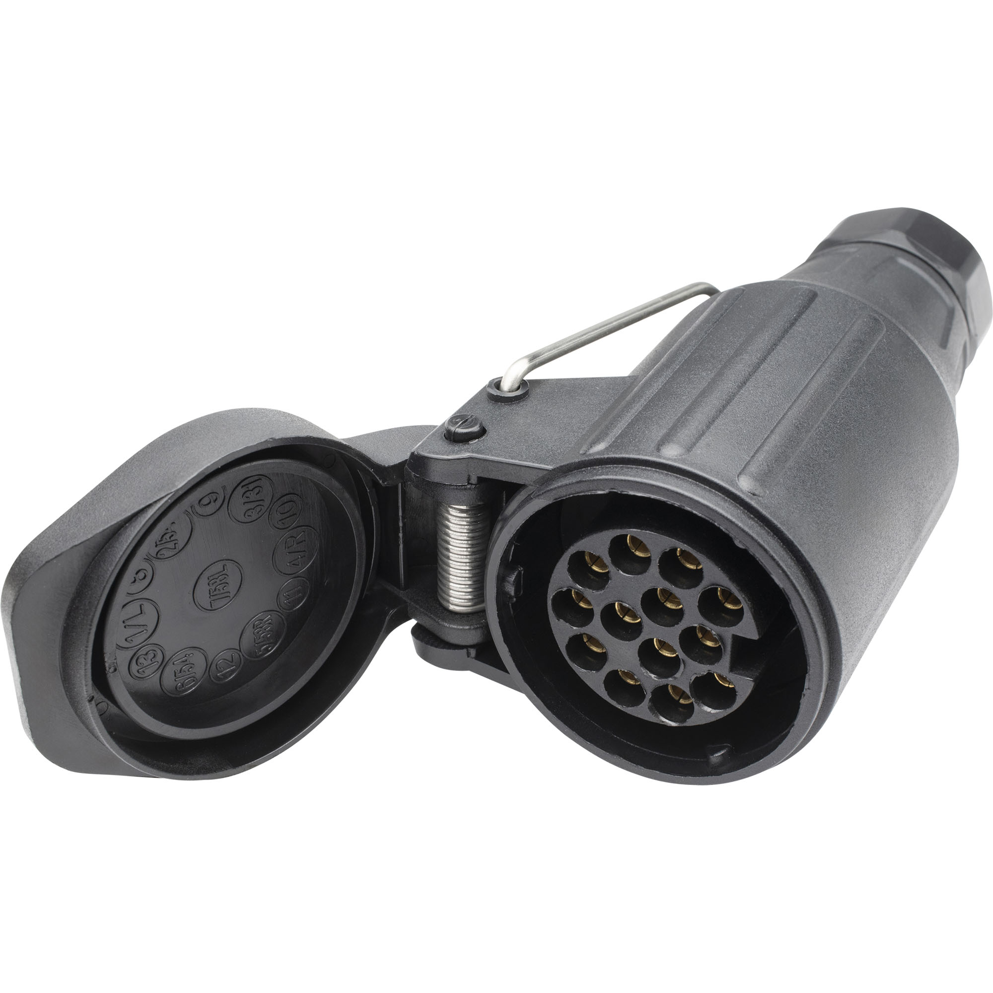 Kupplungsdose 13-polig, 12V, Kunststoff