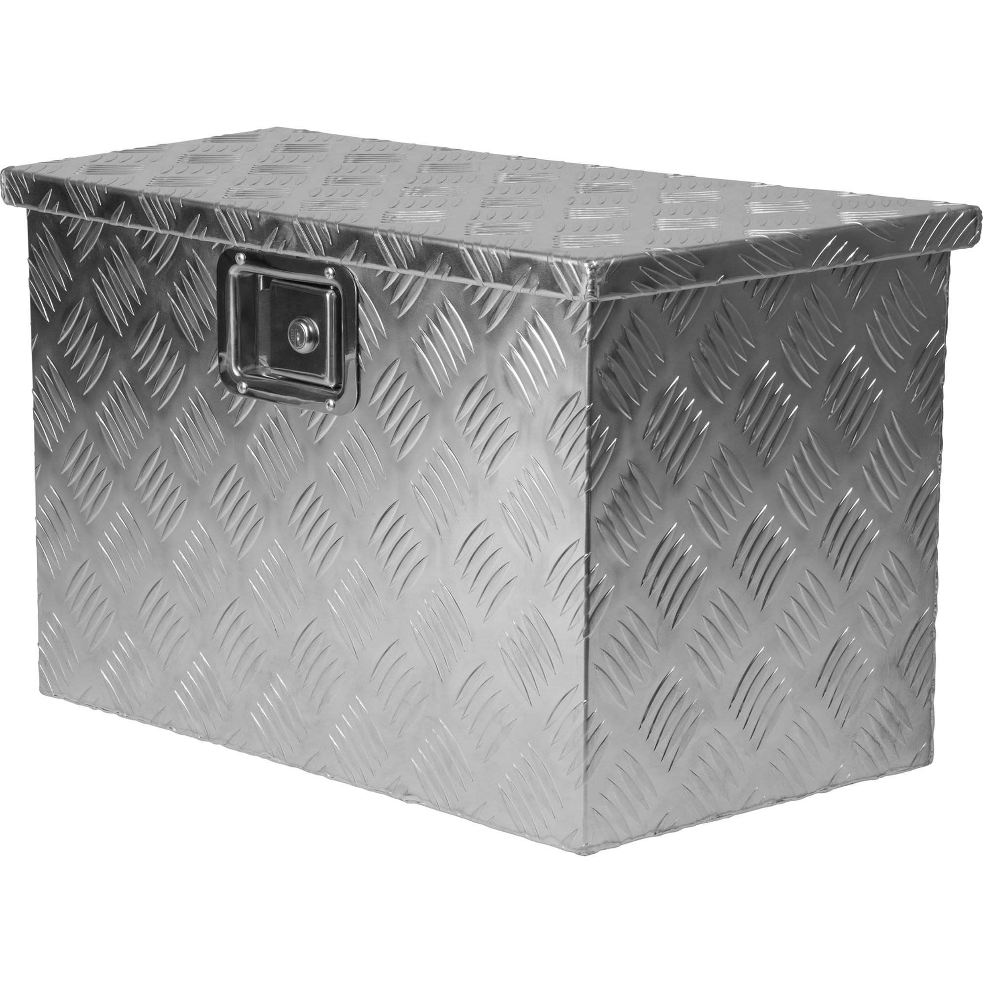 Staubox f. V-Deichsel, Alu, B600/500xT300xH350 mm