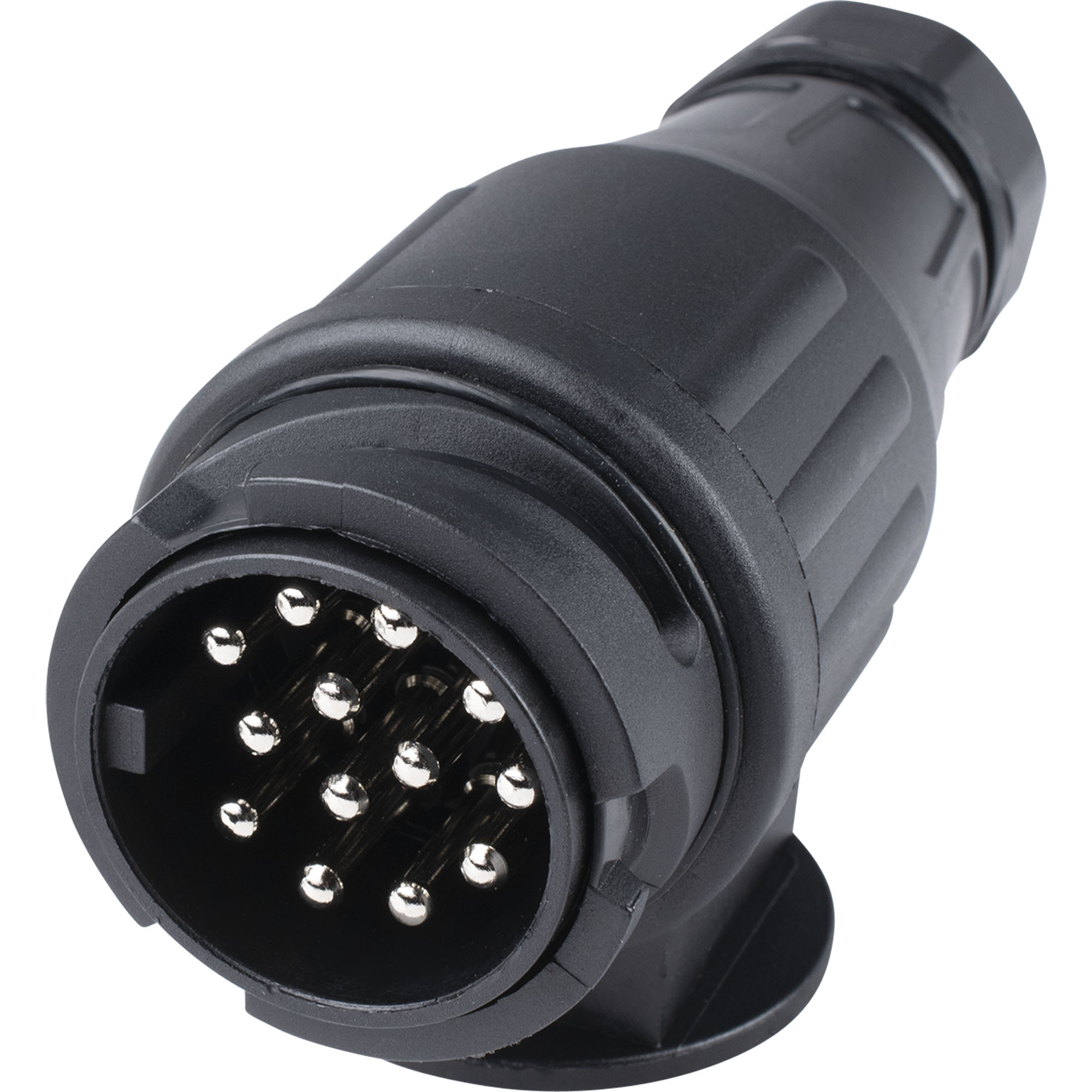 Stecker 13-polig, 12V, Kunststoff, steckbar