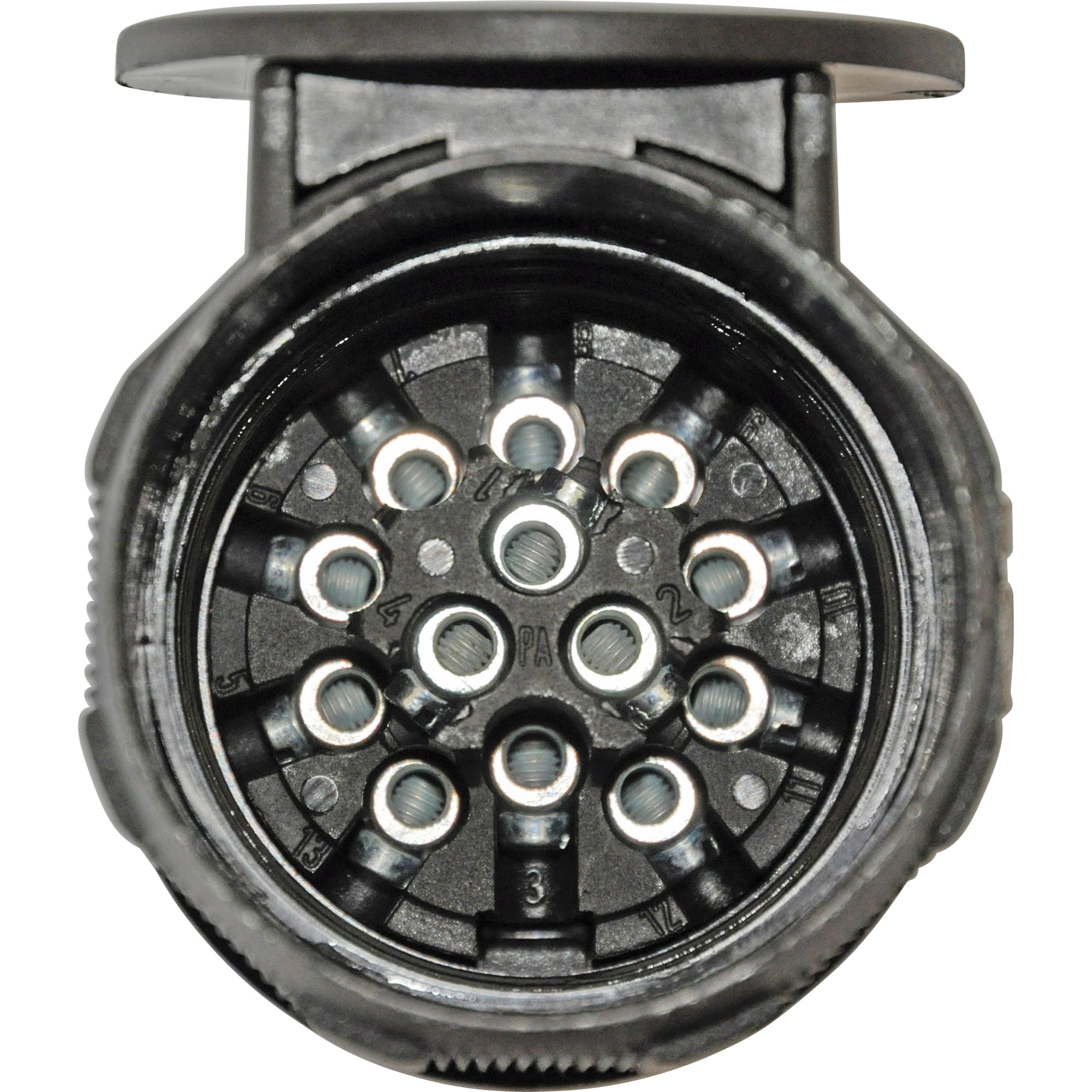 Stecker 13 polig, 12V, Kunststoff, steckbar