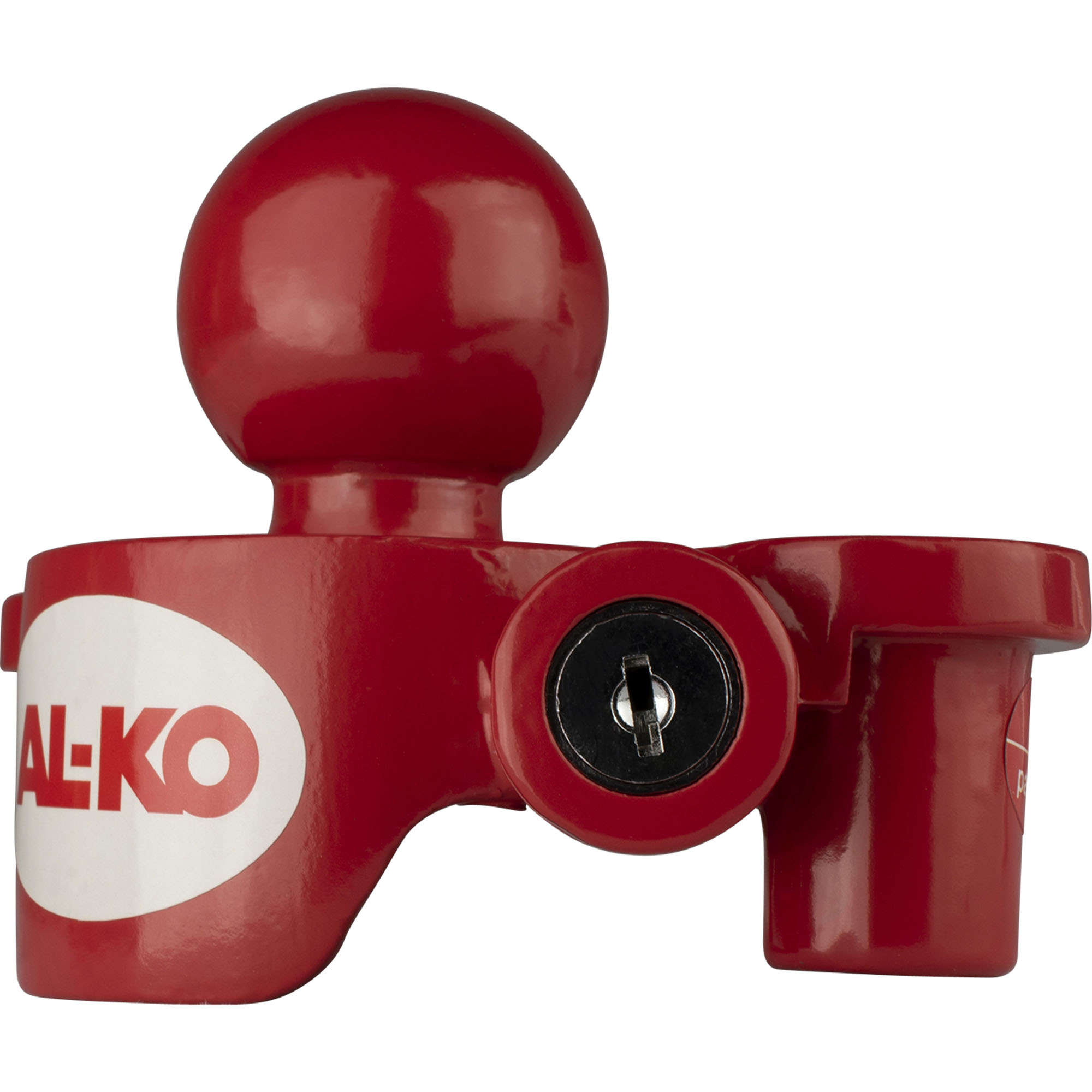 Kupplungsschloss mit Zylinderschloss, universal, Standbetrieb, rot