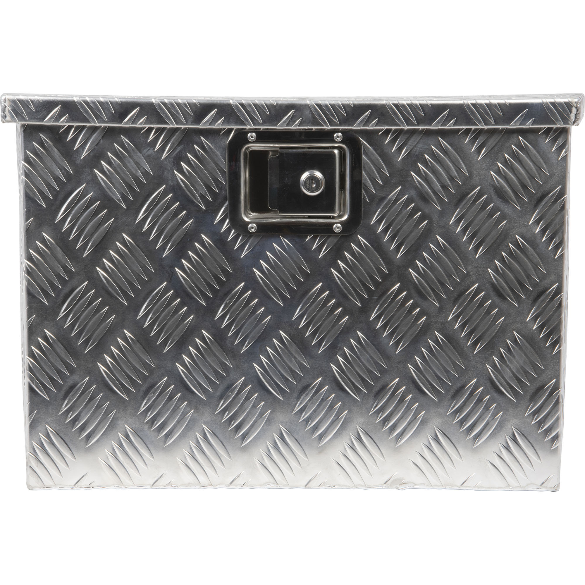 Staubox f. V-Deichsel, Alu, B600/500xT300xH350 mm